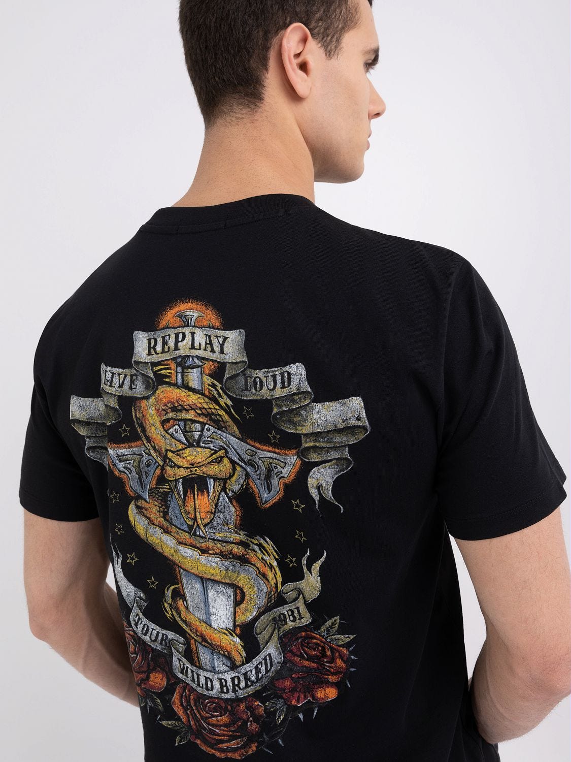 Replay short sleeve shirts top