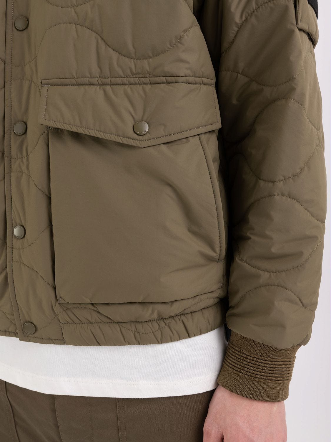 Replay bomber jacket store green