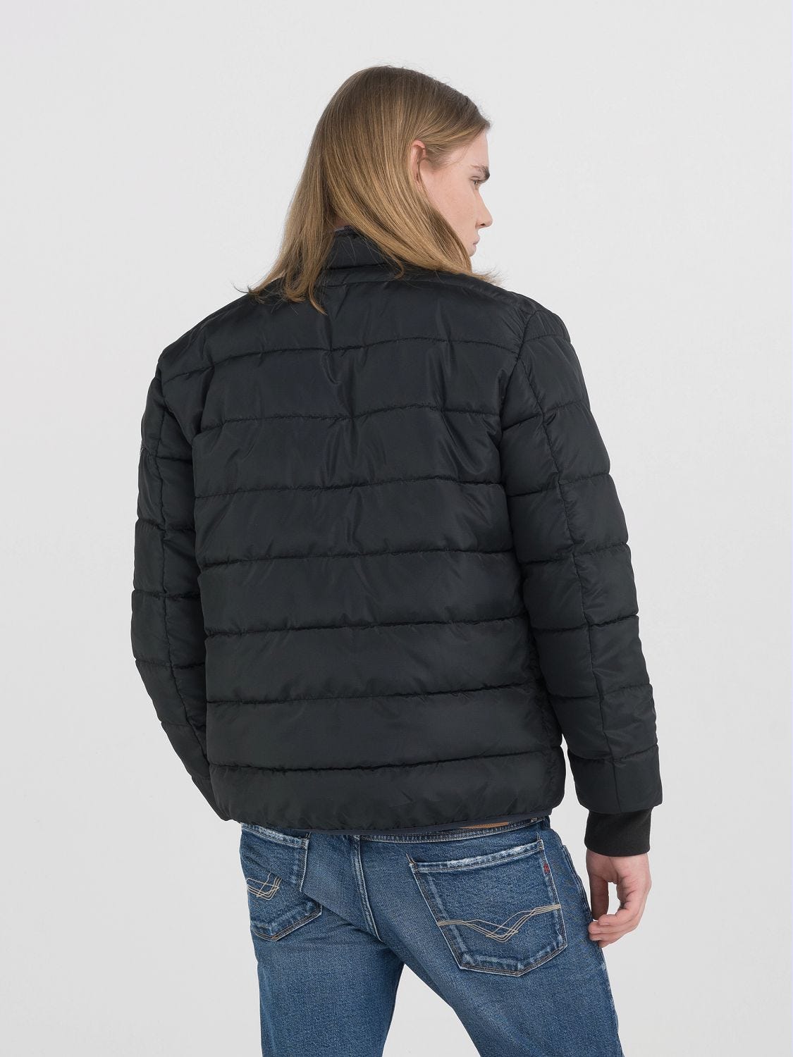 Replay quilted jacket discount