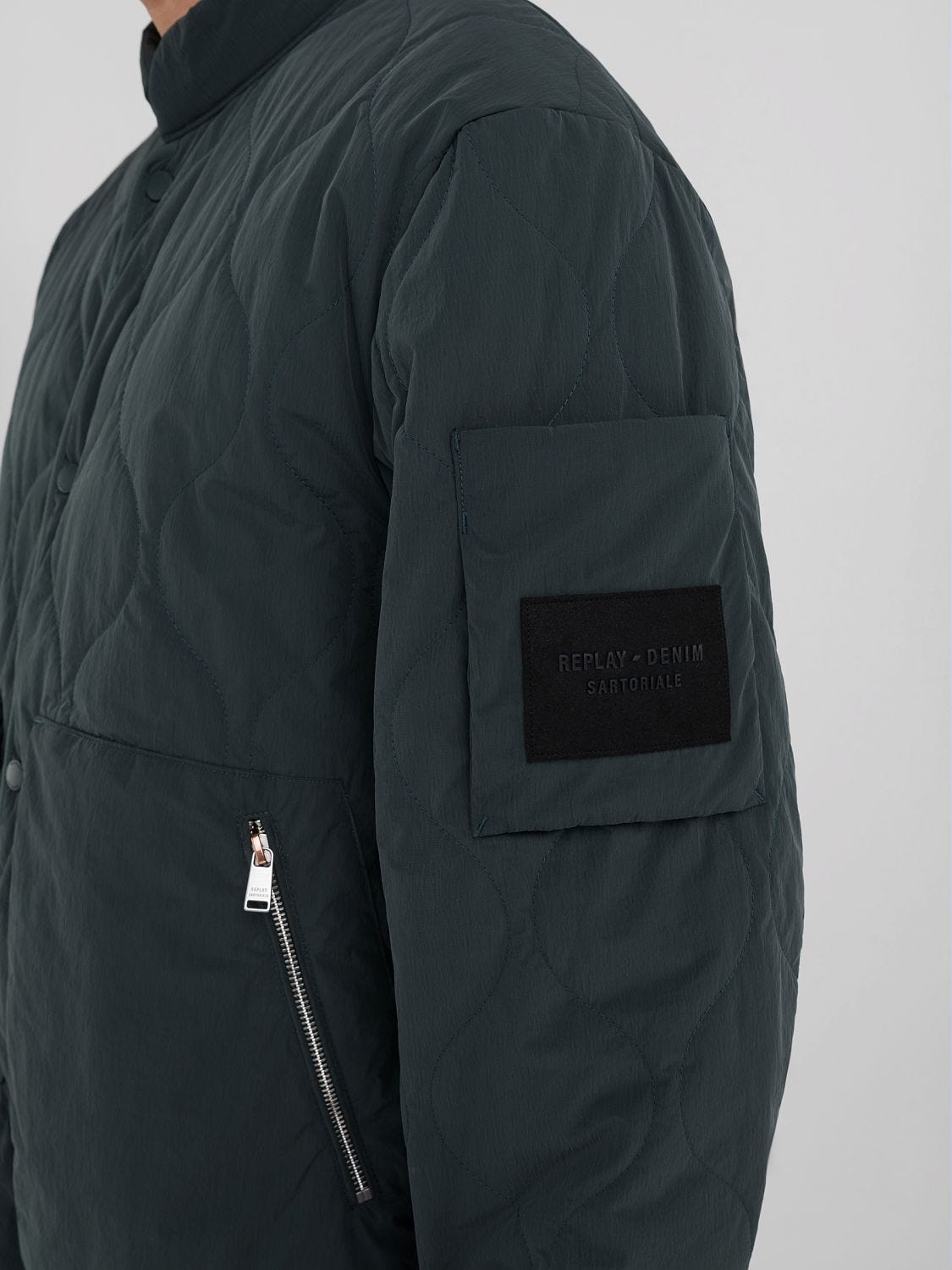 Replay padded jacket outlet