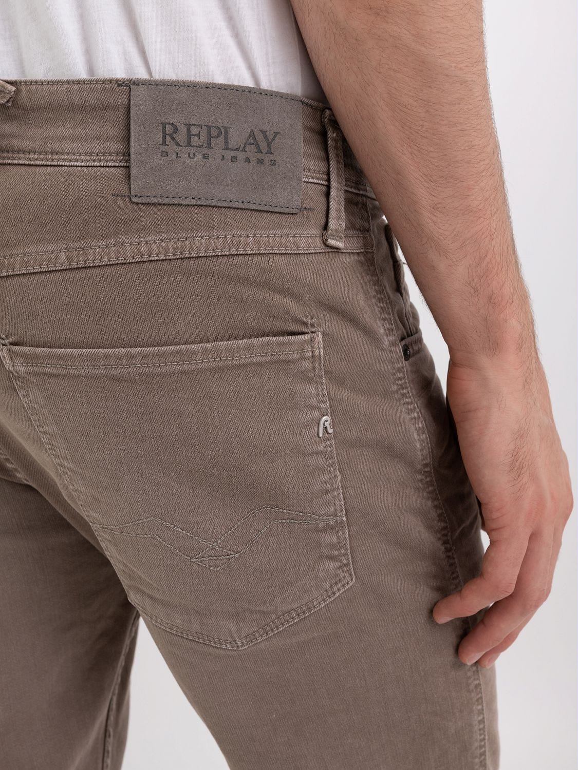 Replay anbass beige top