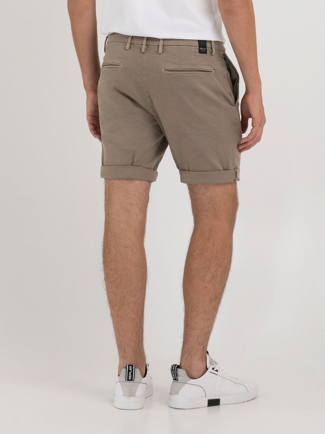 Replay discount chino shorts
