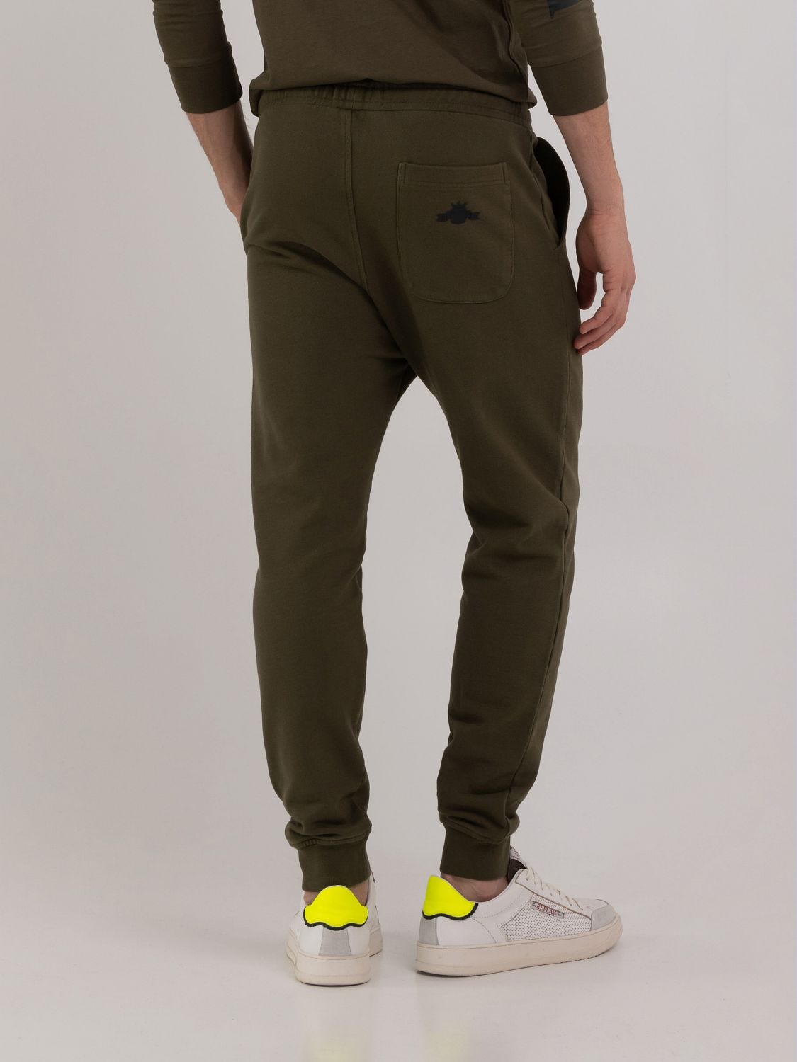 Fleece jogger trousers with Archive logo