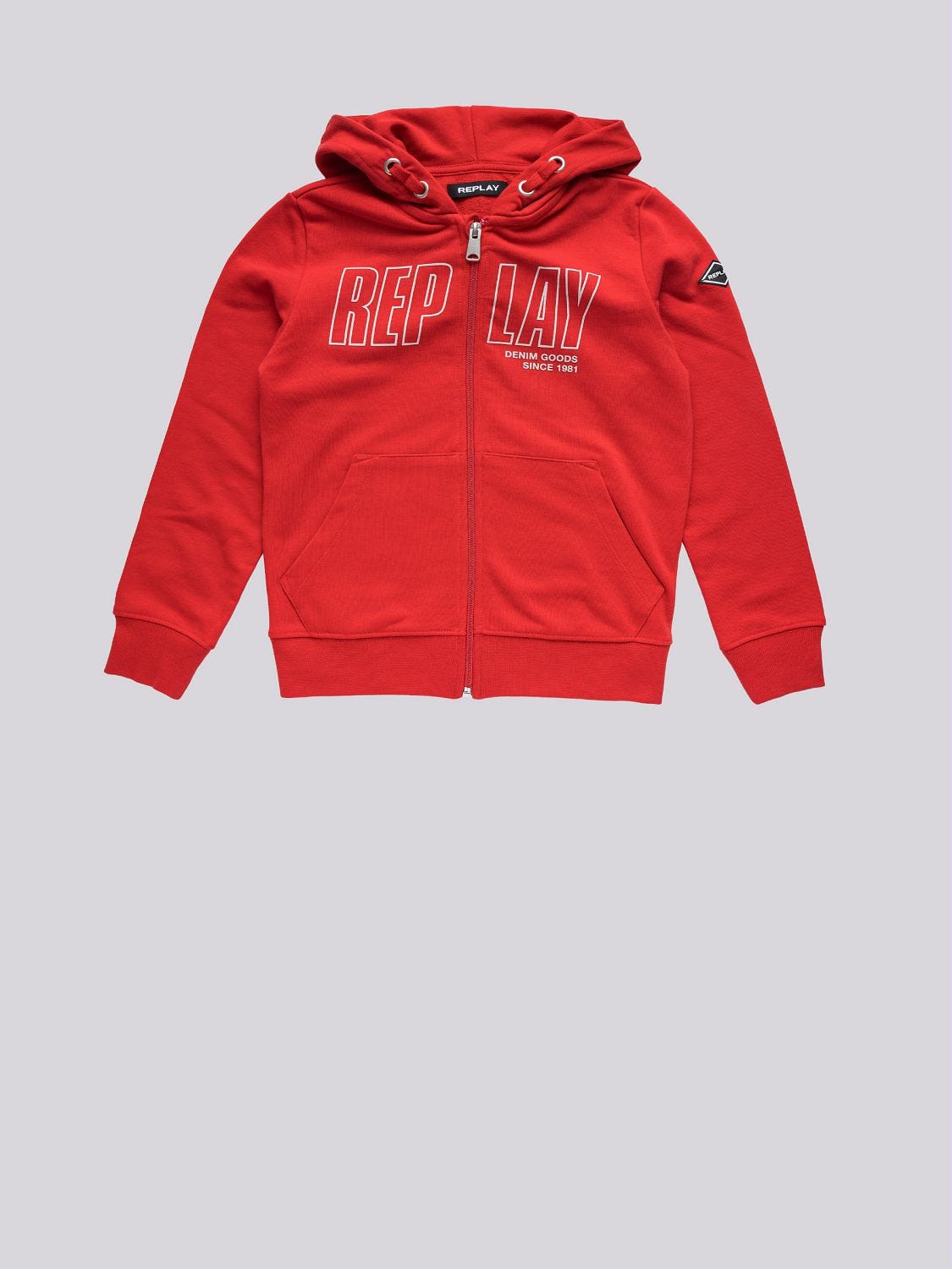 Solid hotsell red sweatshirt