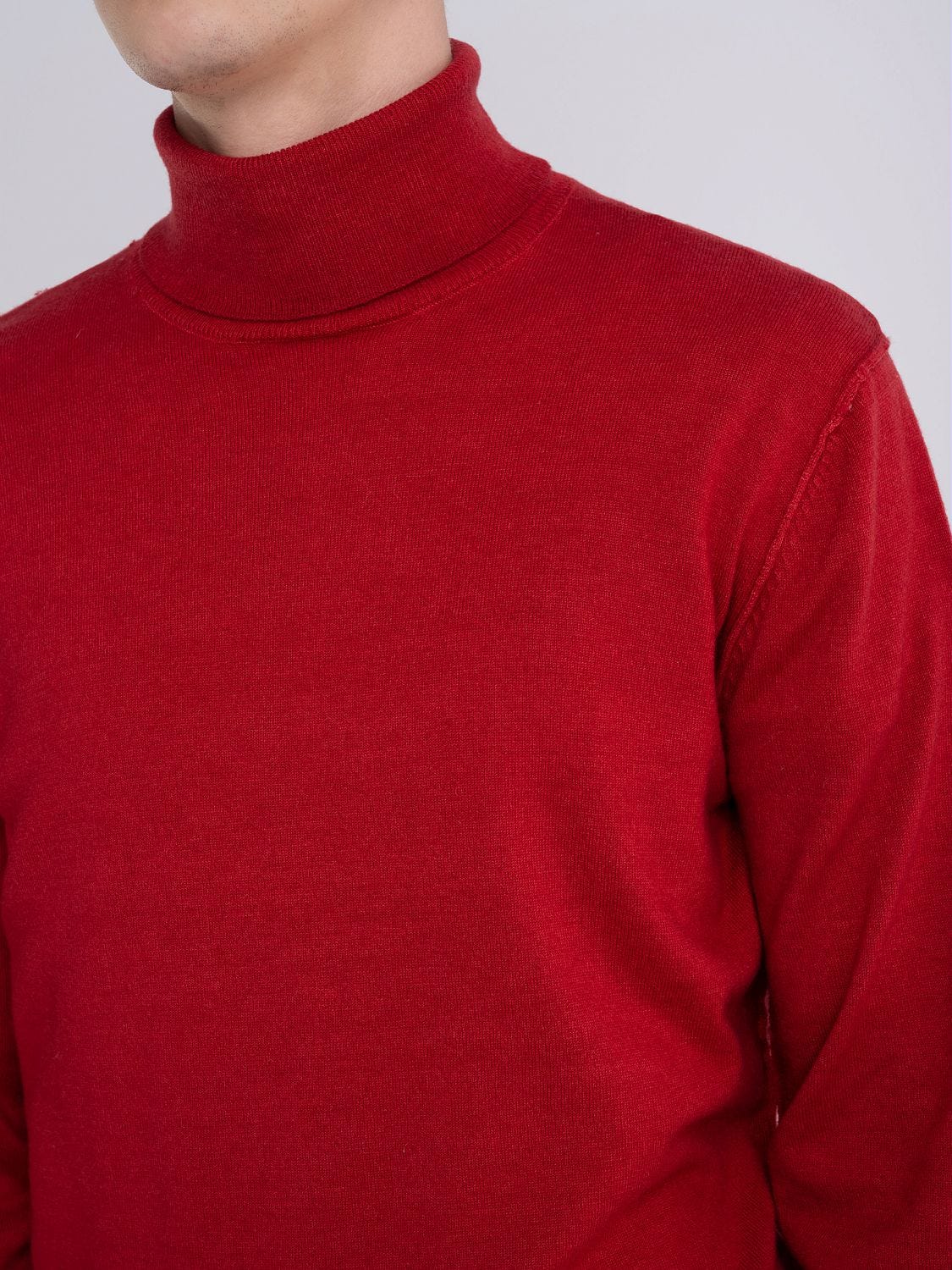Mens on sale red turtleneck