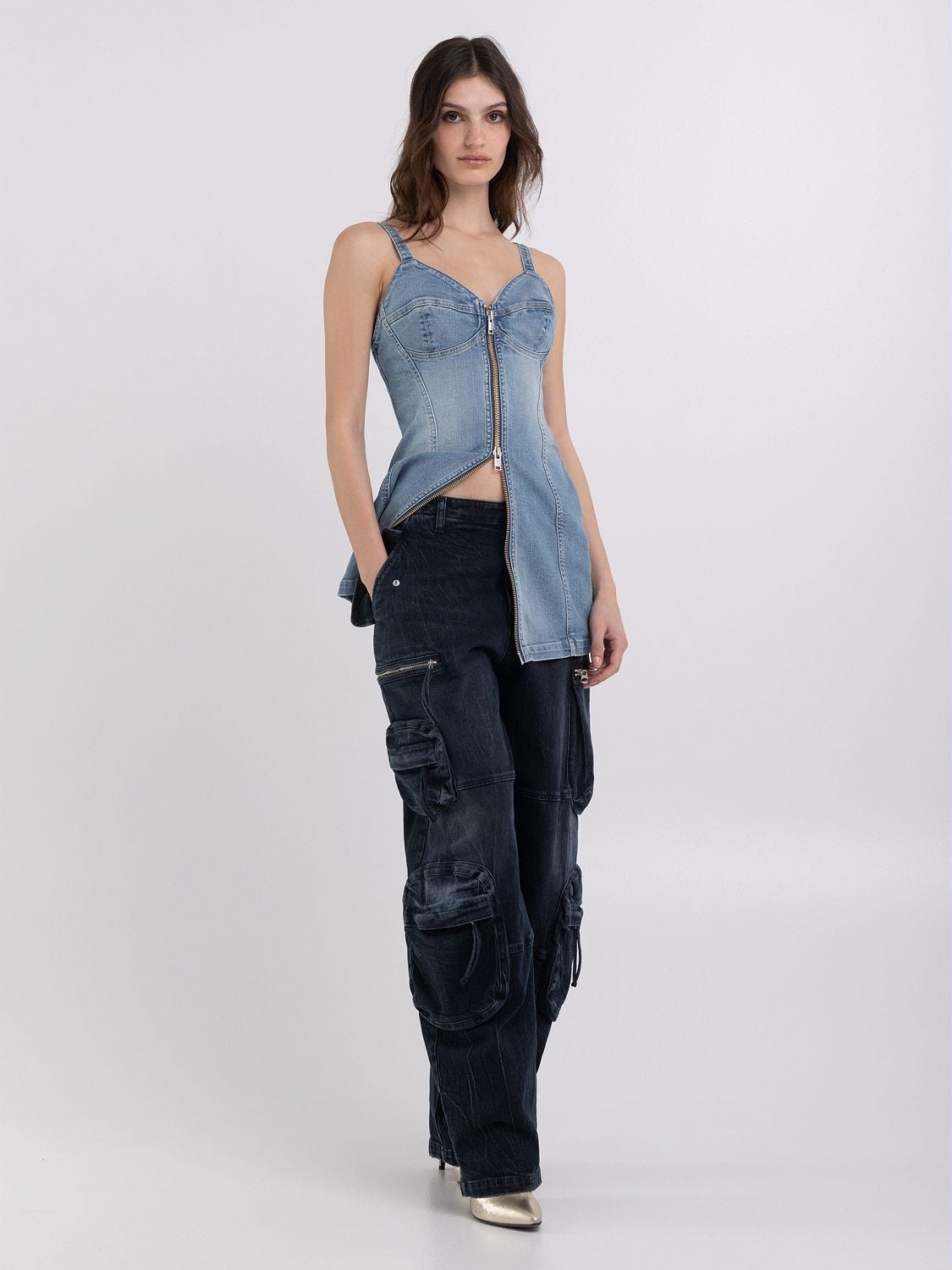 Replay hotsell denim dress