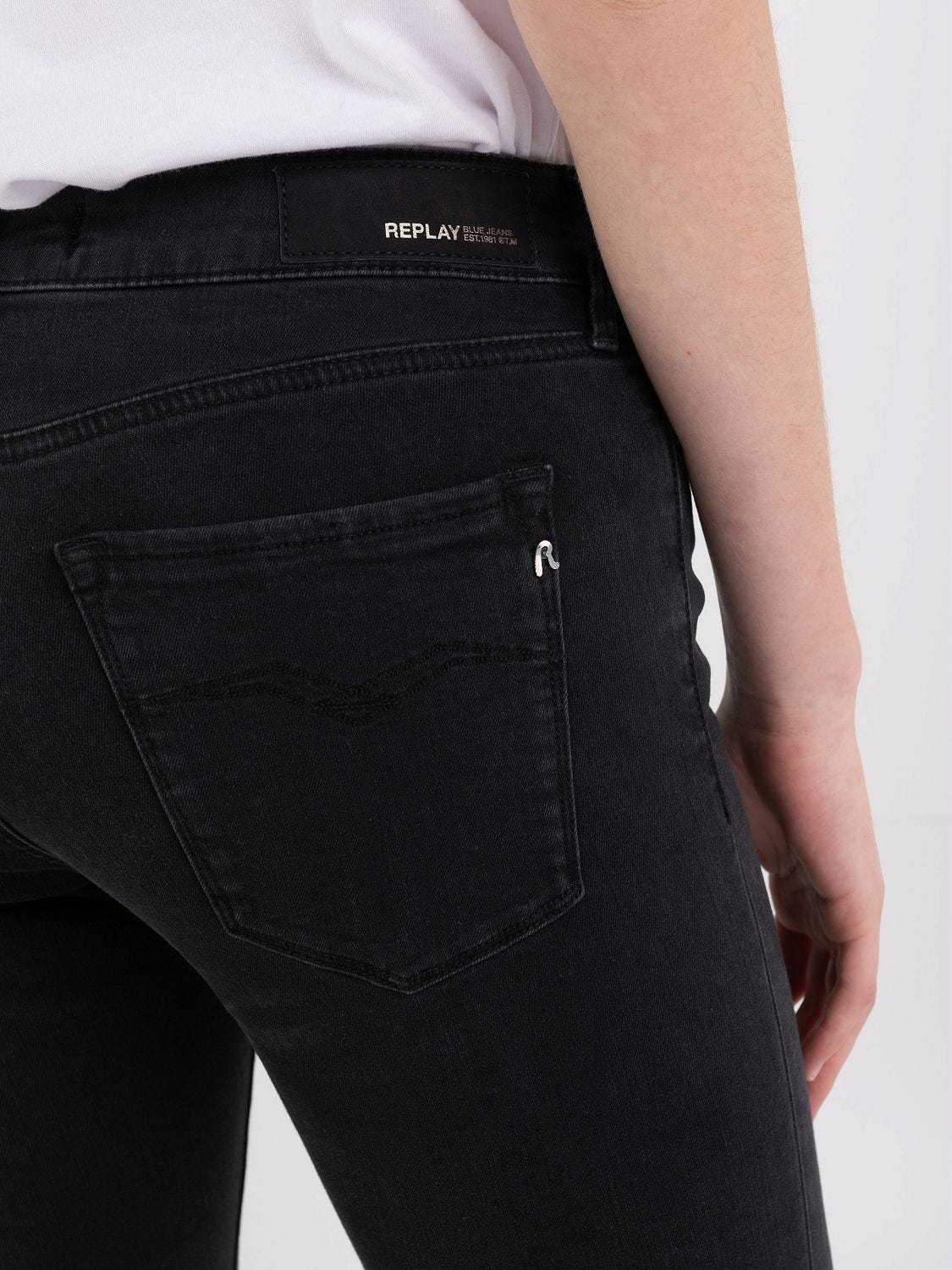 Replay jeans luz skinny top