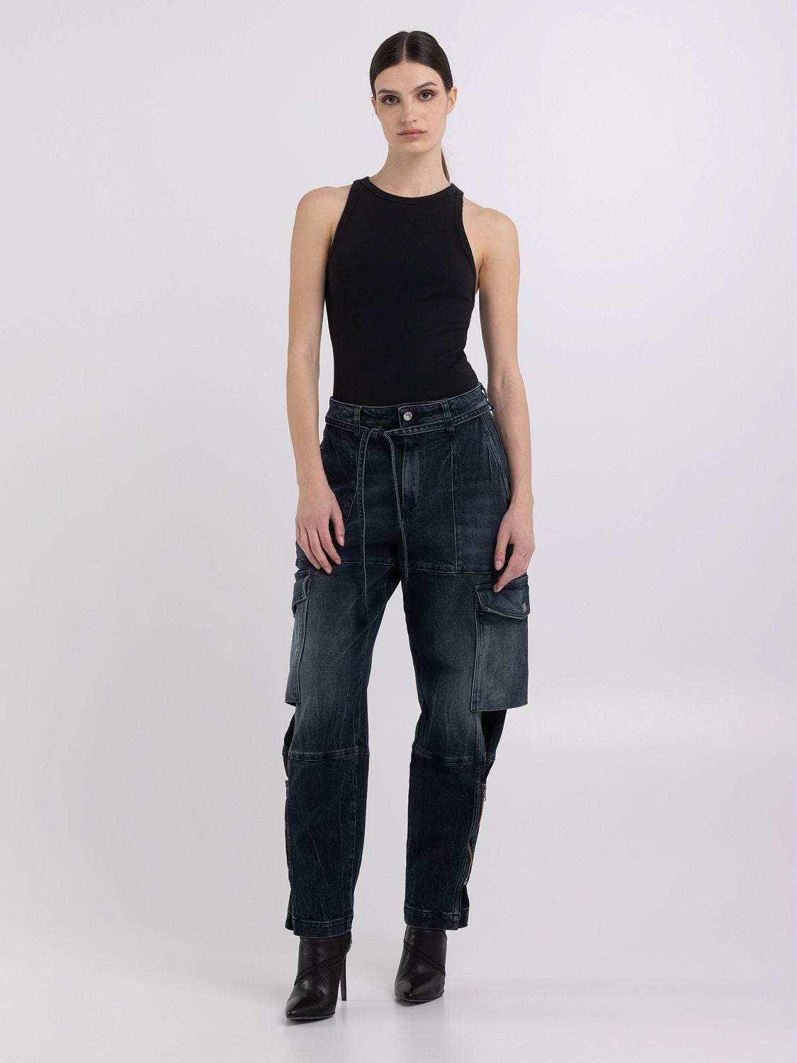 Cargo pants outlet blue jeans