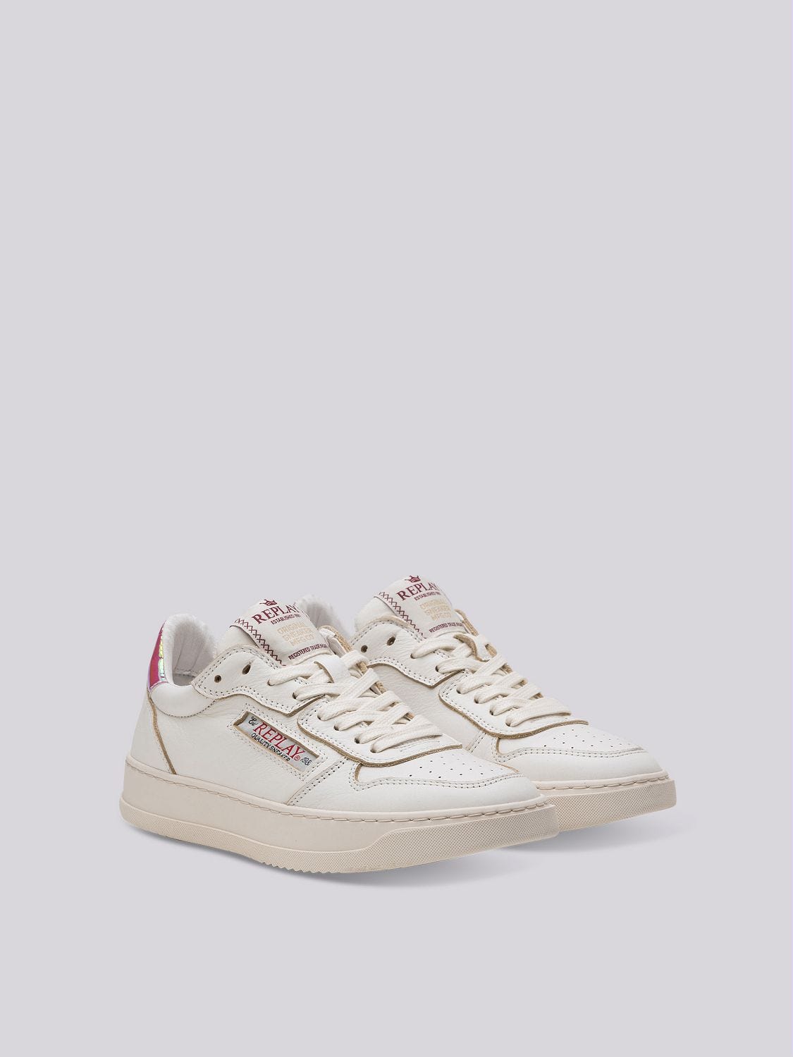 Reload W Total 2 leather sneakers with laces