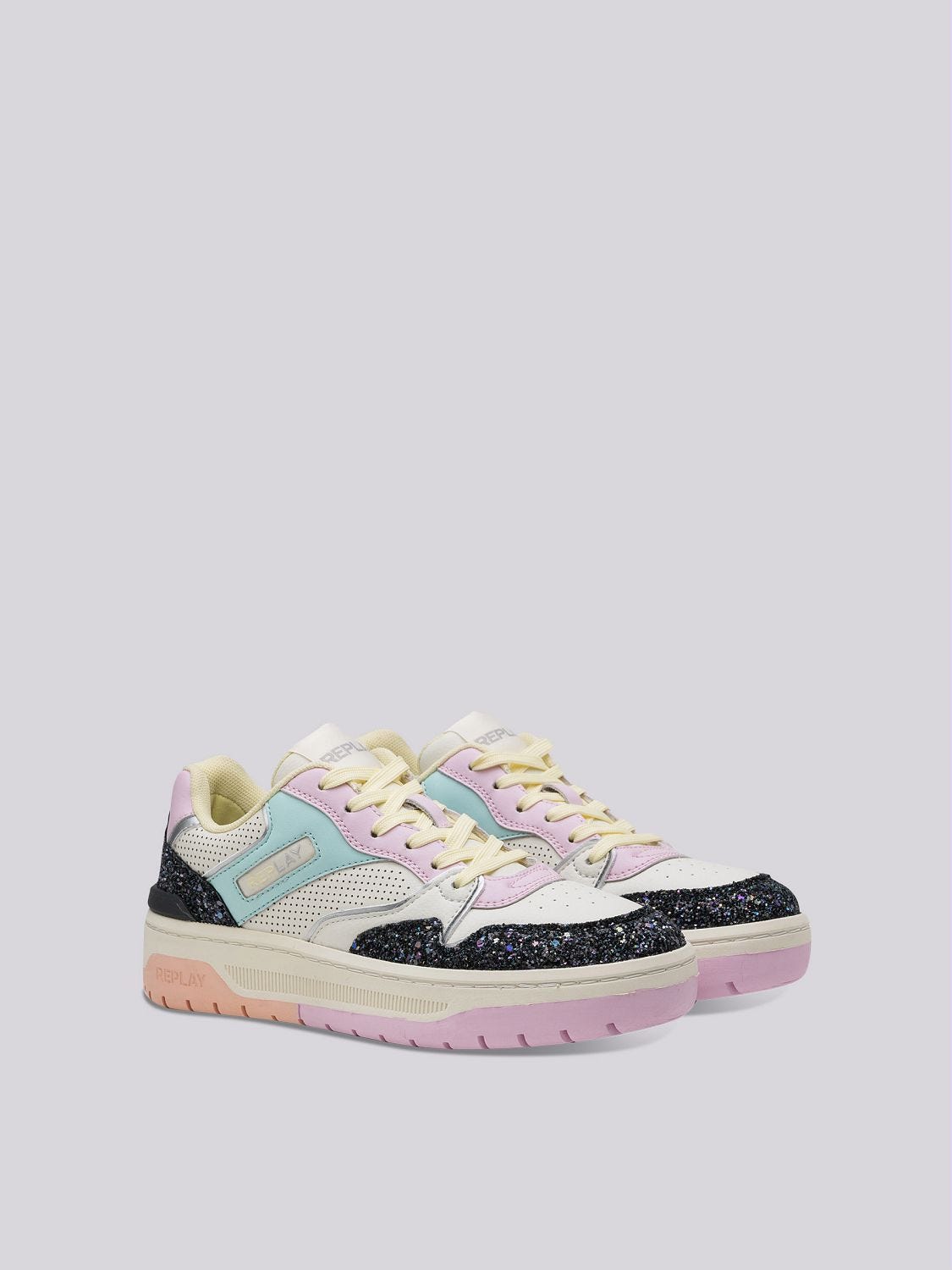 Replay glitter clearance sneakers