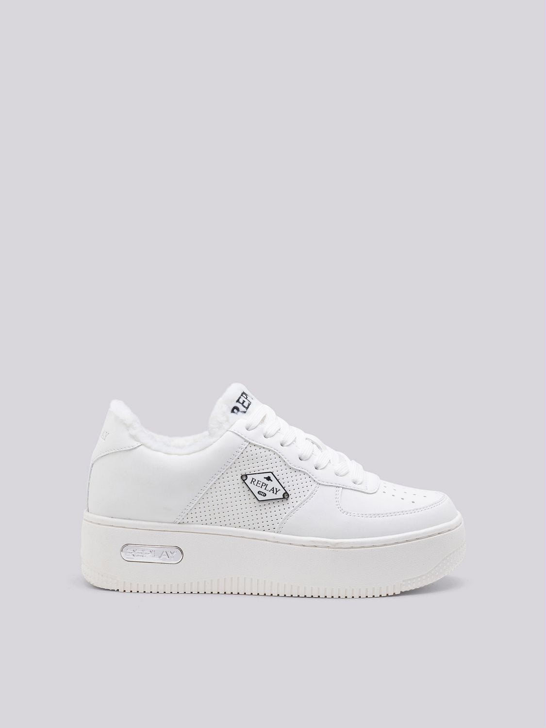 EPIC HIGH FUR PLATFORM SNEAKERS