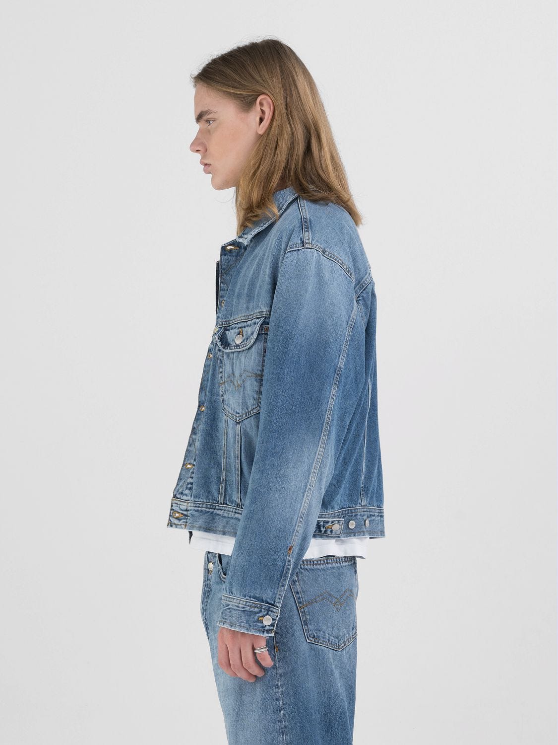 Replay jeans jacket clearance