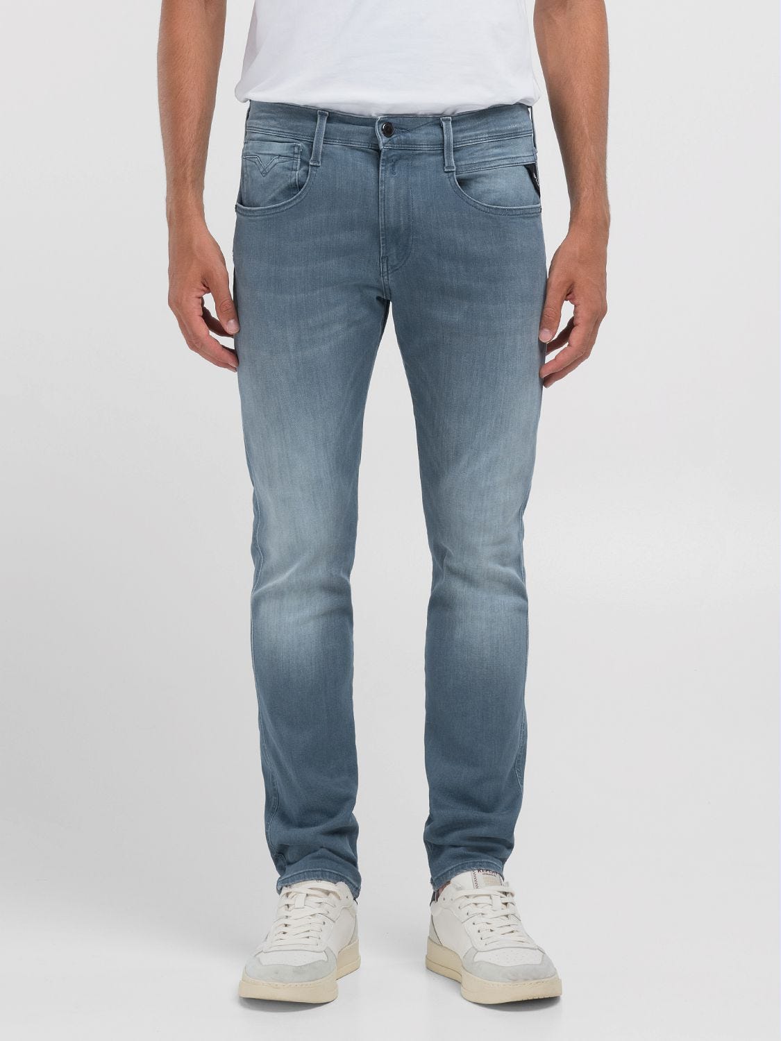 経典ブランド ANBASS JEANS SLIM-FIT パンツ