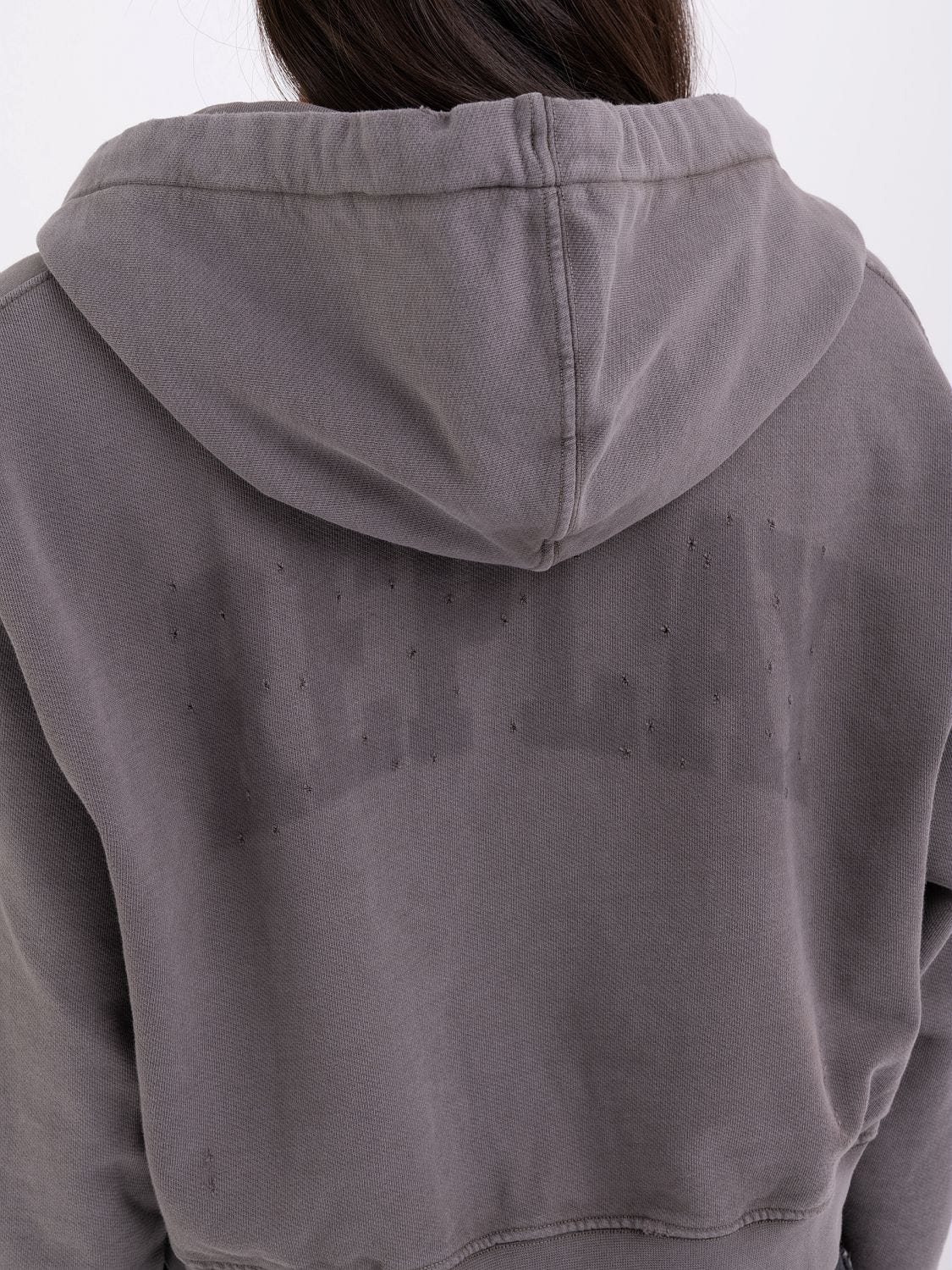 Dark grey sales cropped hoodie