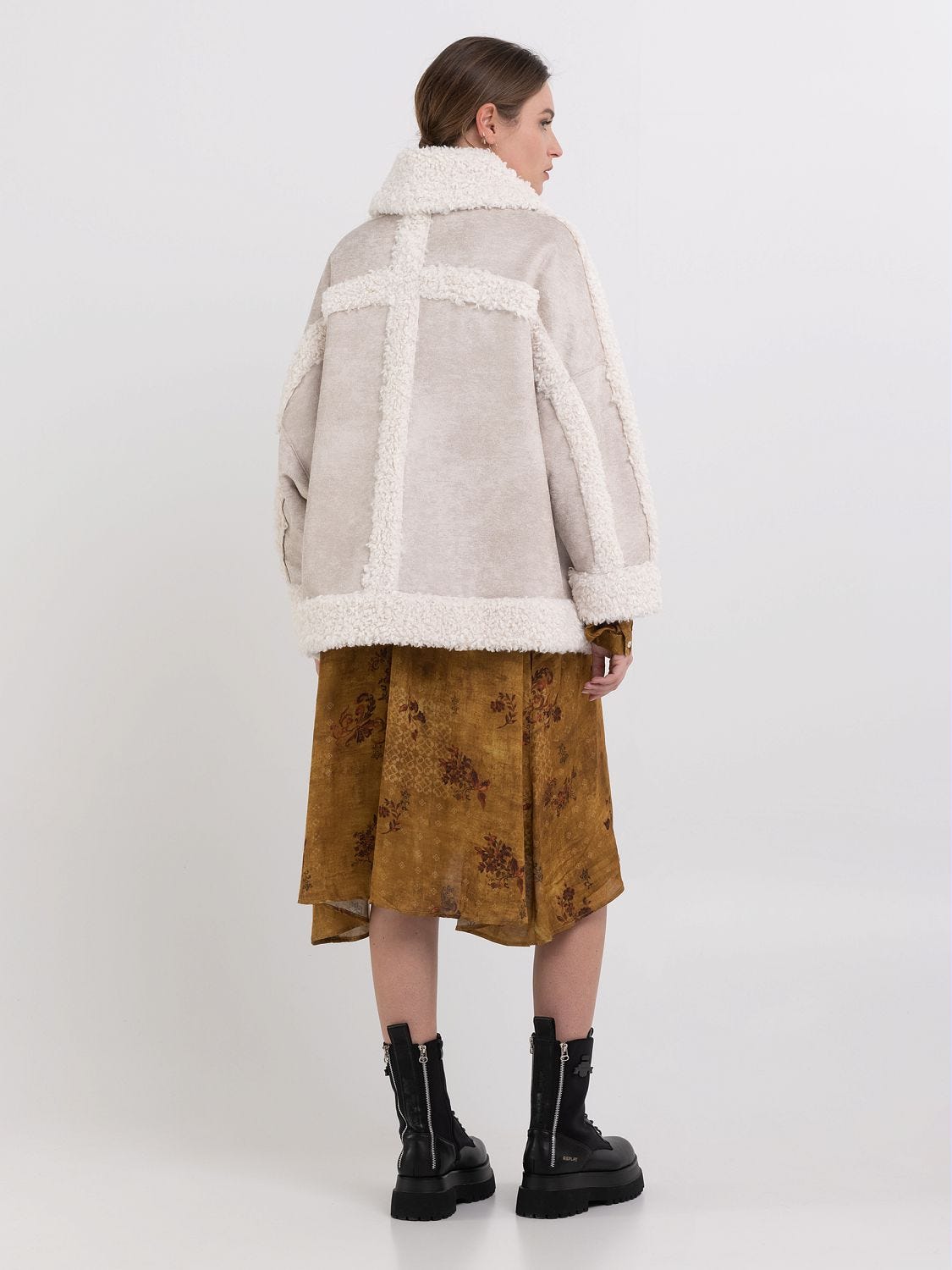 Replay shearling clearance jacket