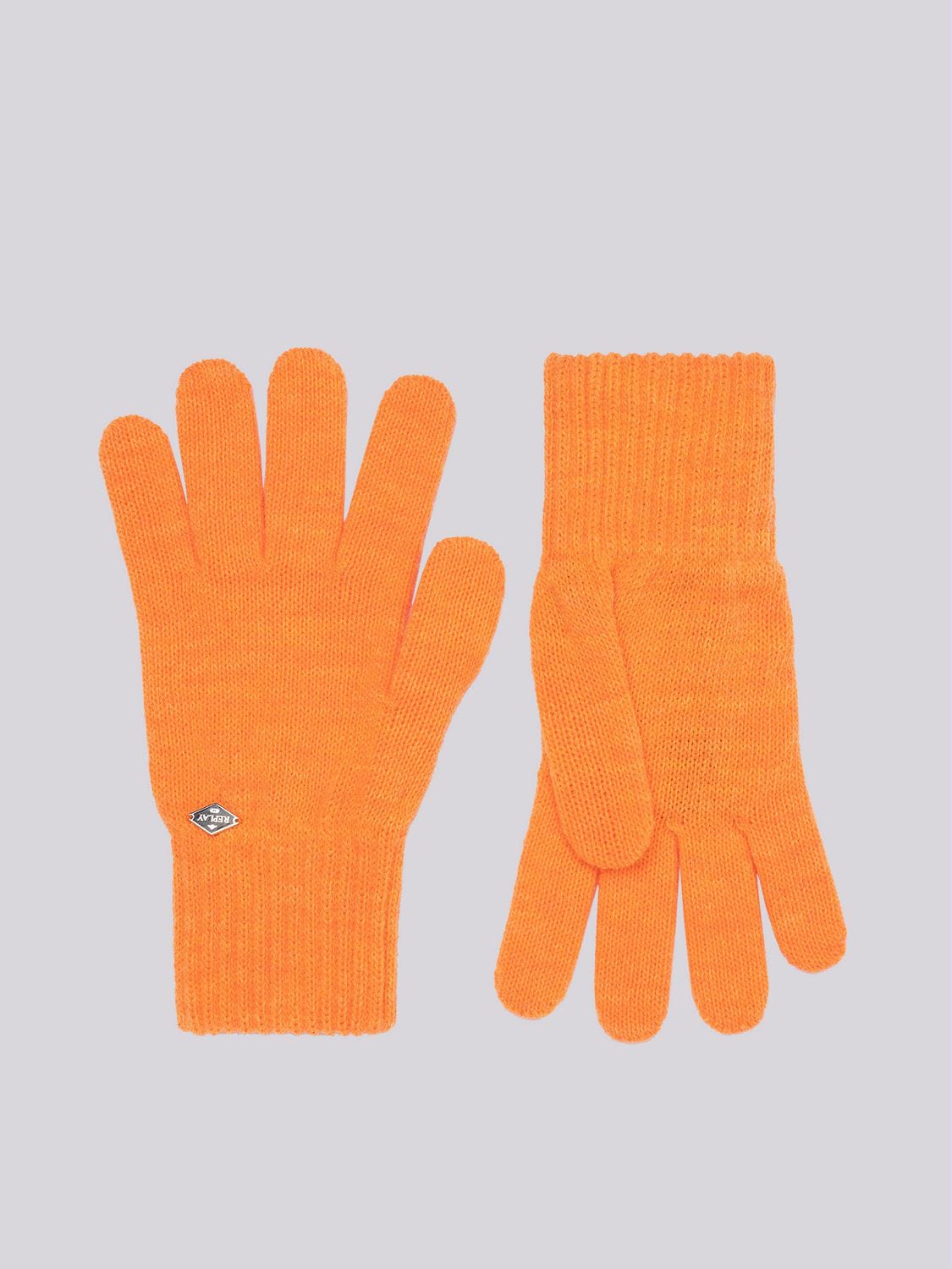 Orange wool gloves new arrivals