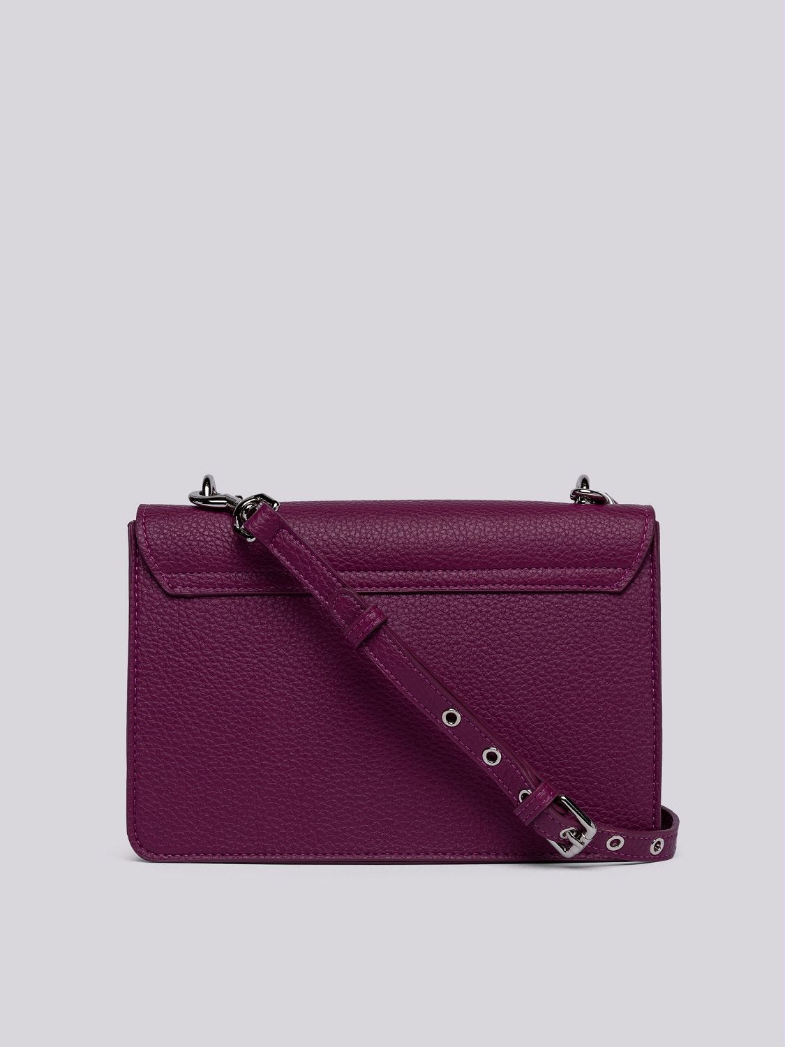 SOLID COLOUR CROSSBODY BAG