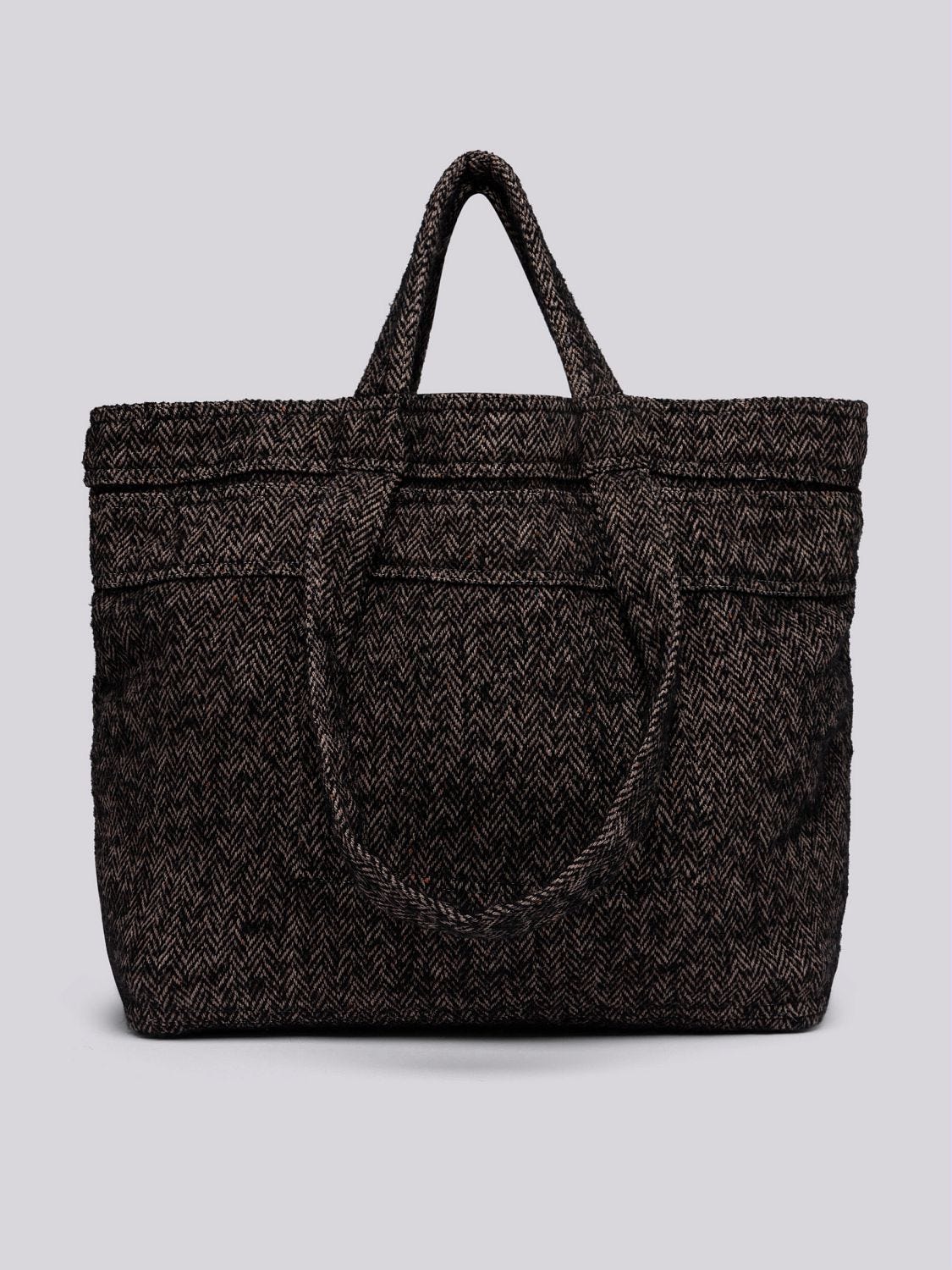HERRINGBONE TOTE BAG