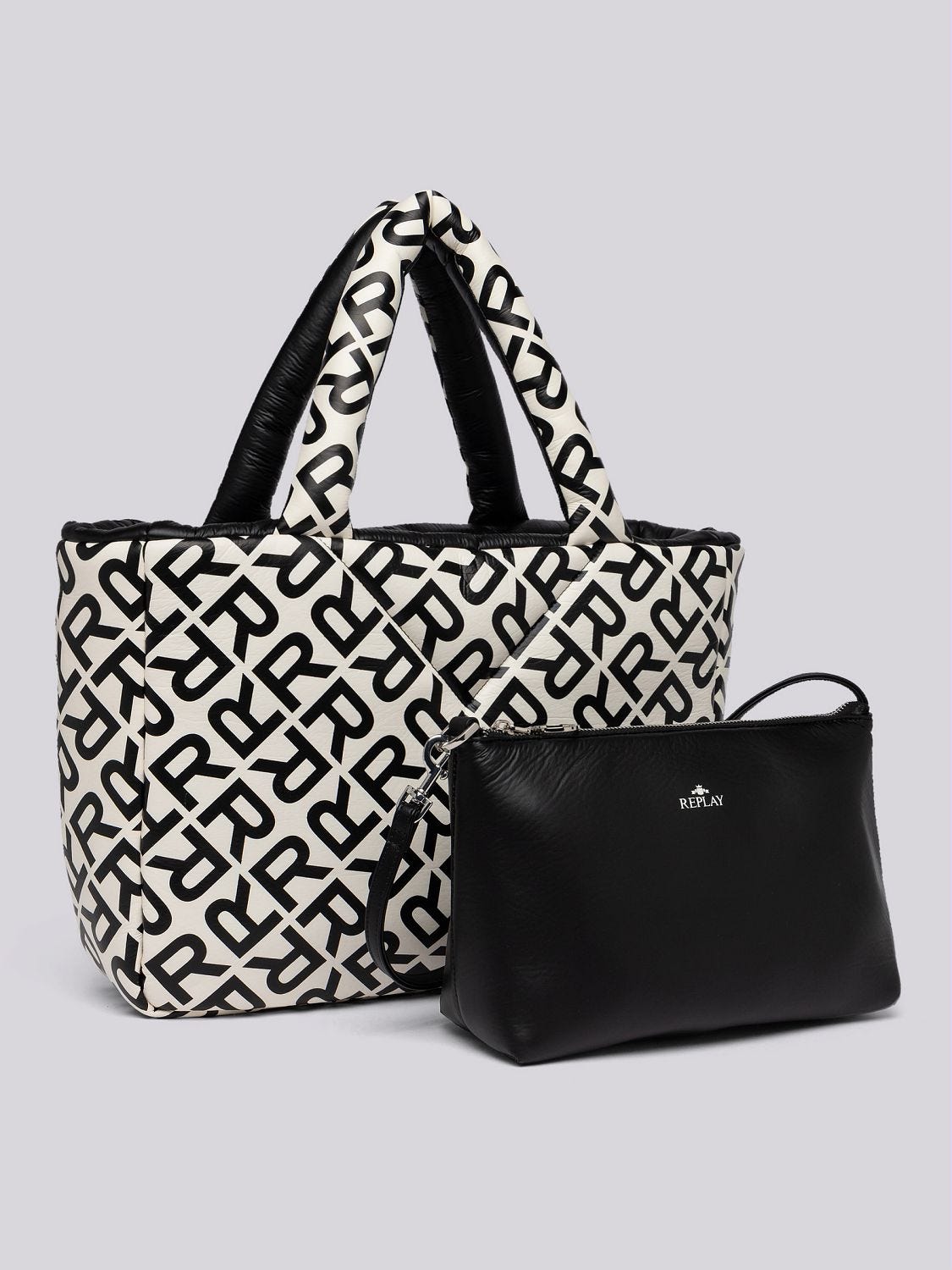 Black and white mini bag online