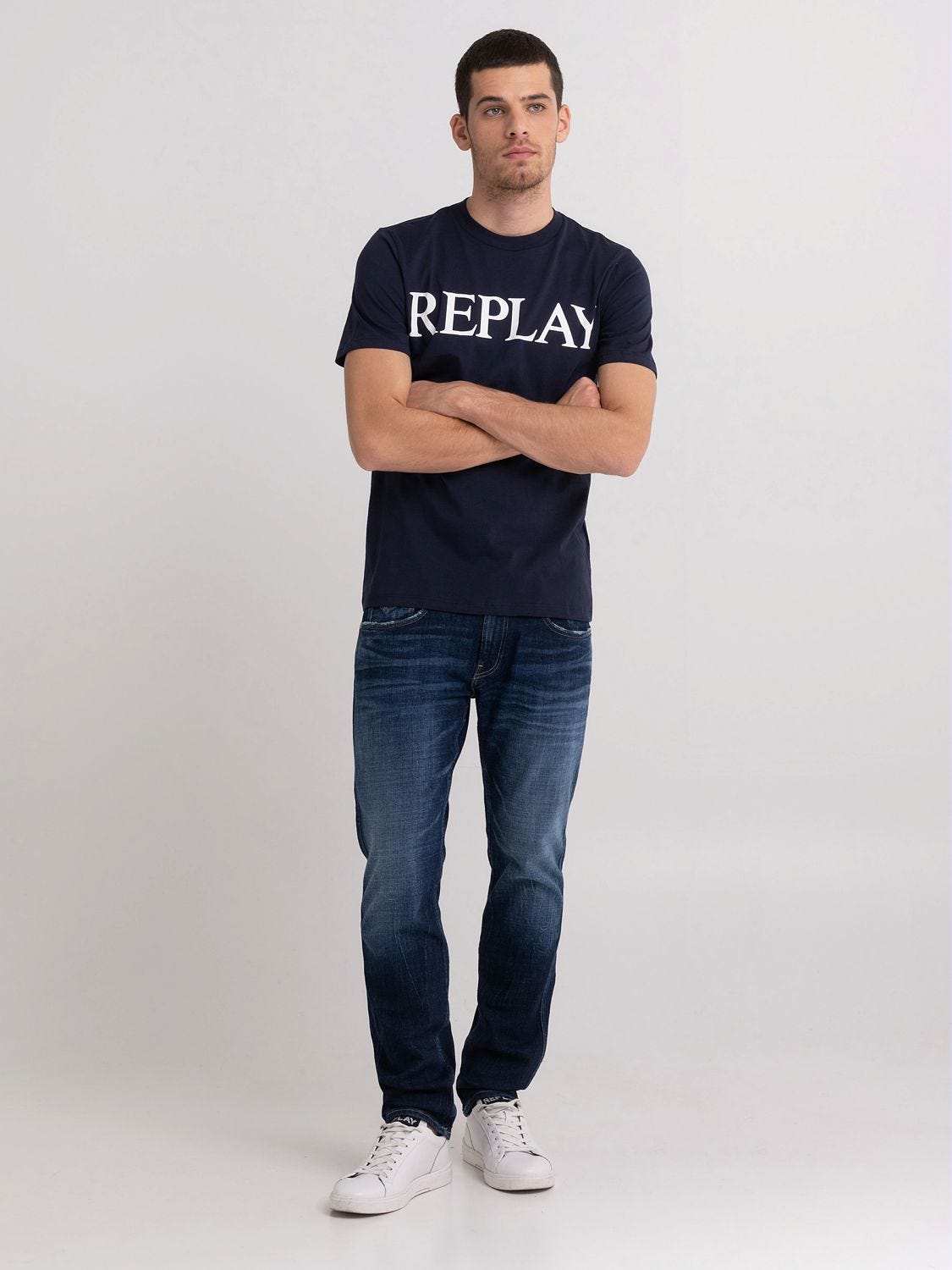 Jersey t shirt with print