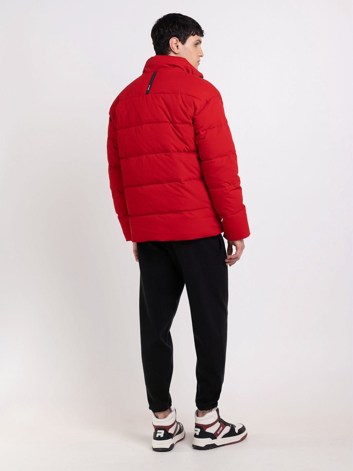Mens short quilted outlet jacket