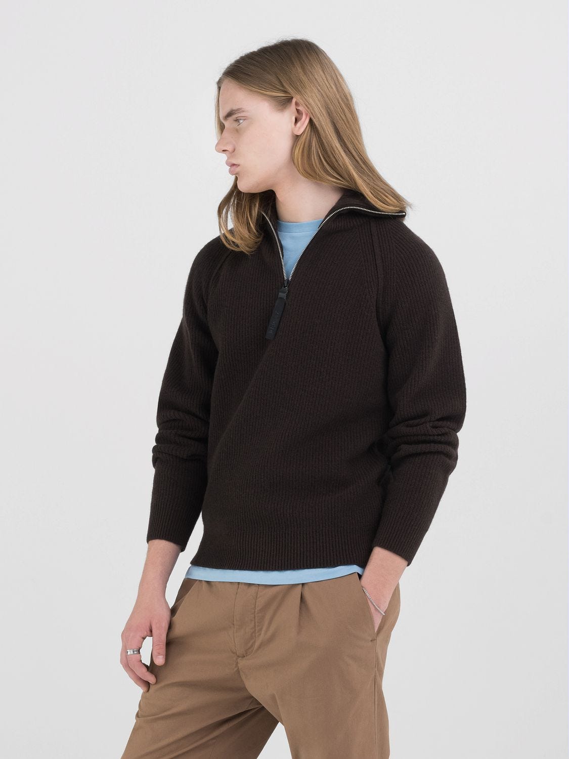Wool blend sweater hotsell