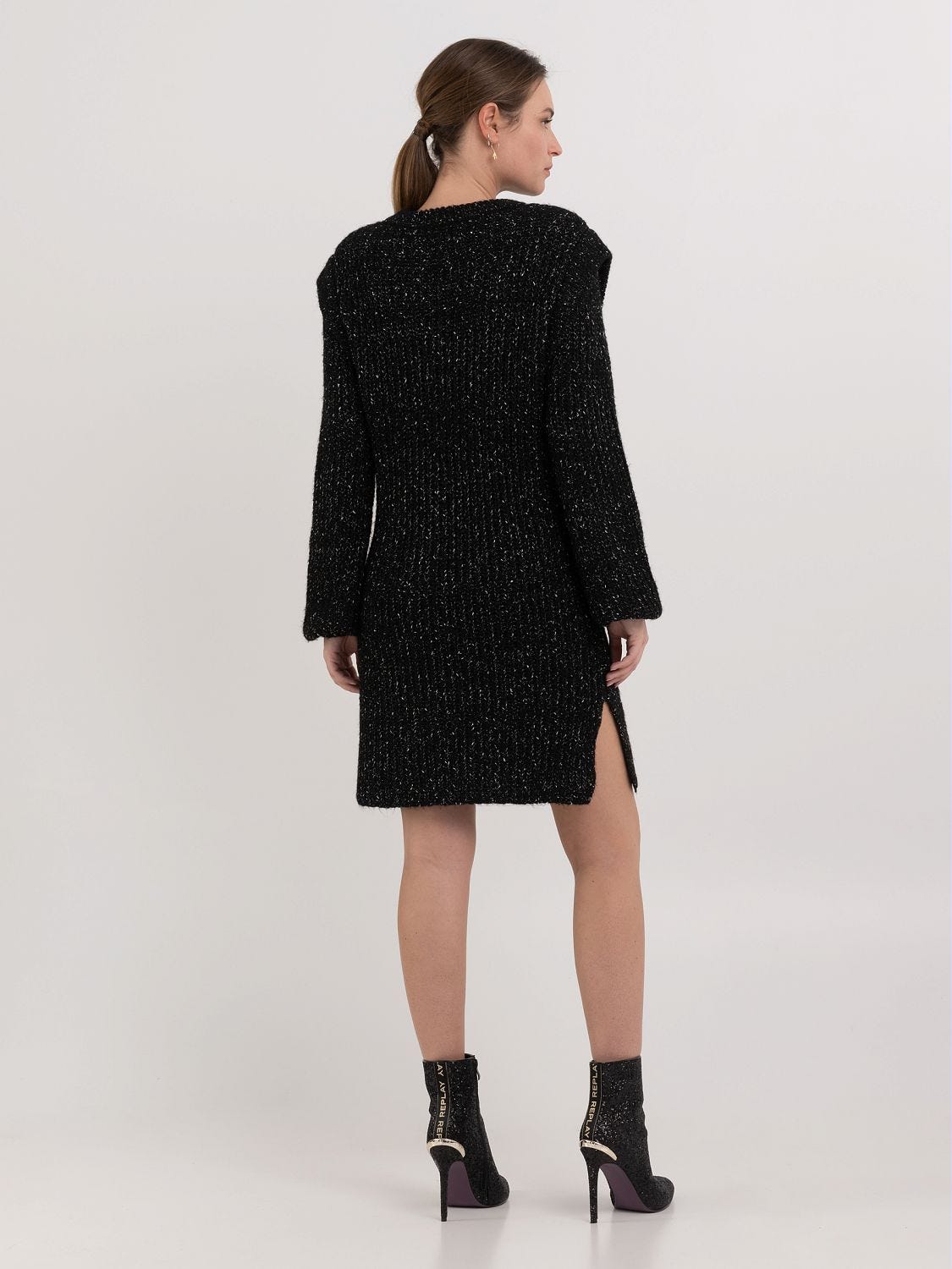 Abito in maglia lurex hot sale