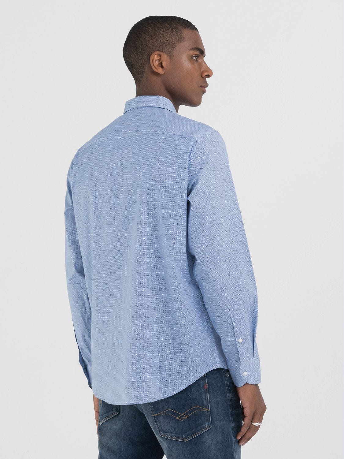 CAMICIA IN POPELINE DI COTONE