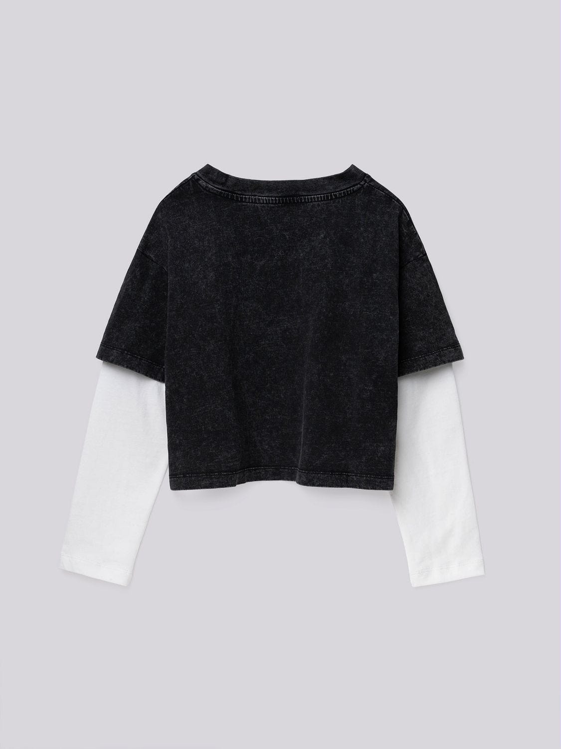 T shirt doppia manica discount