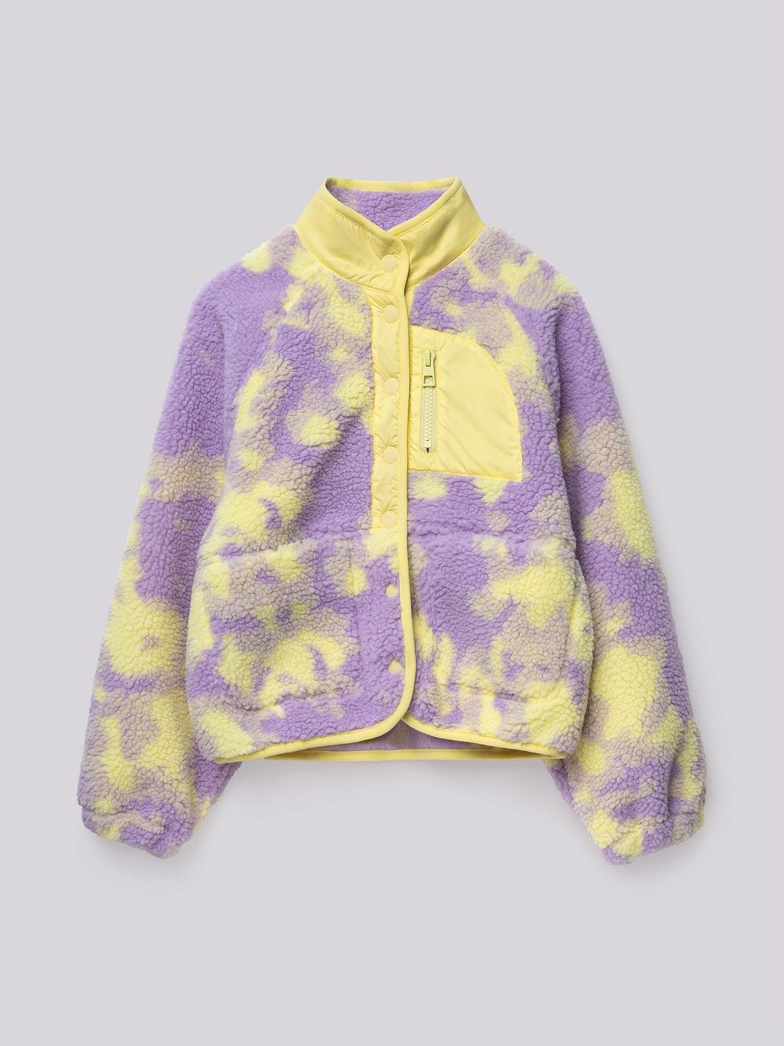 GIUBBOTTO CAMOUFLAGE IN FAUX FUR