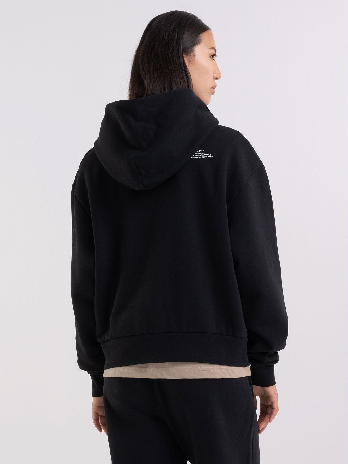 Felpa oversize con cappuccio