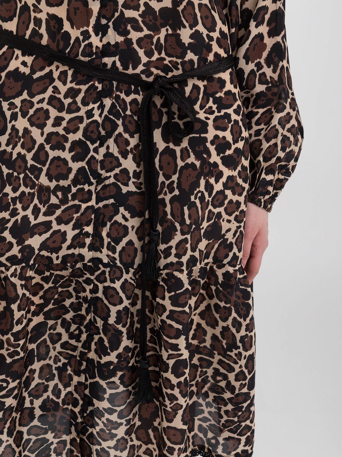 Vestito lungo maculato h&m cheap