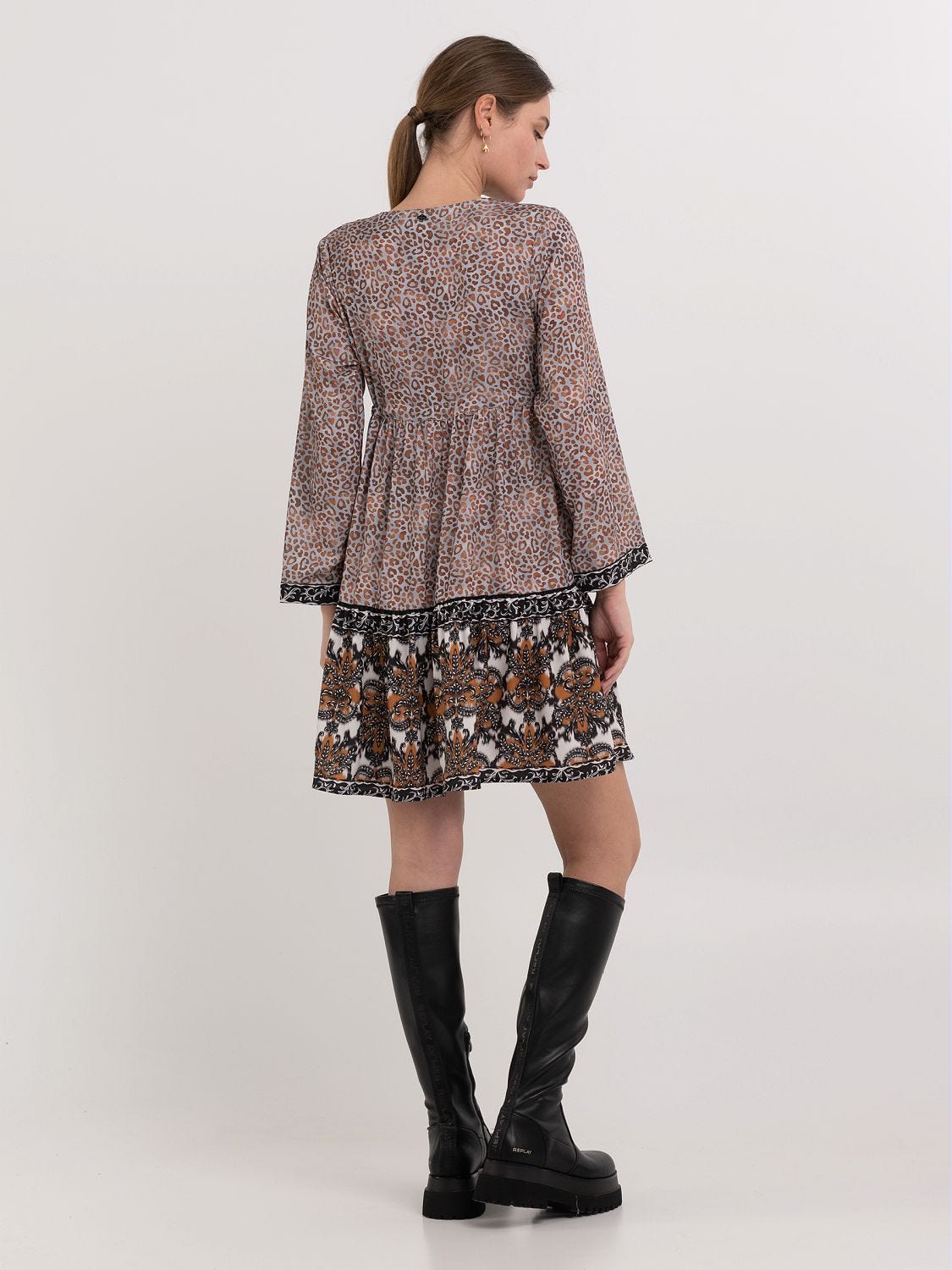 Vestito cheap animalier corto