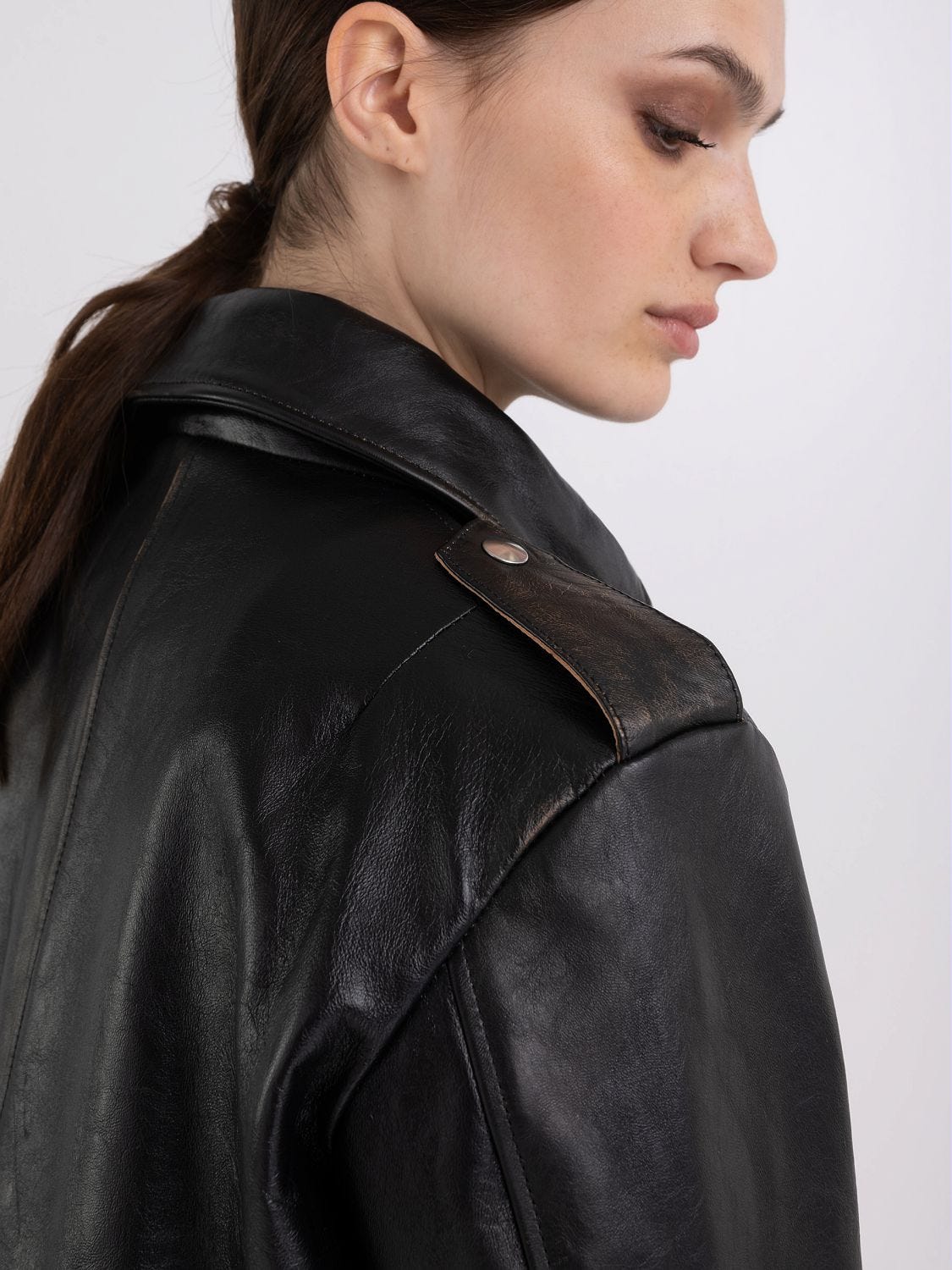 Giubbotto new arrivals pelle replay