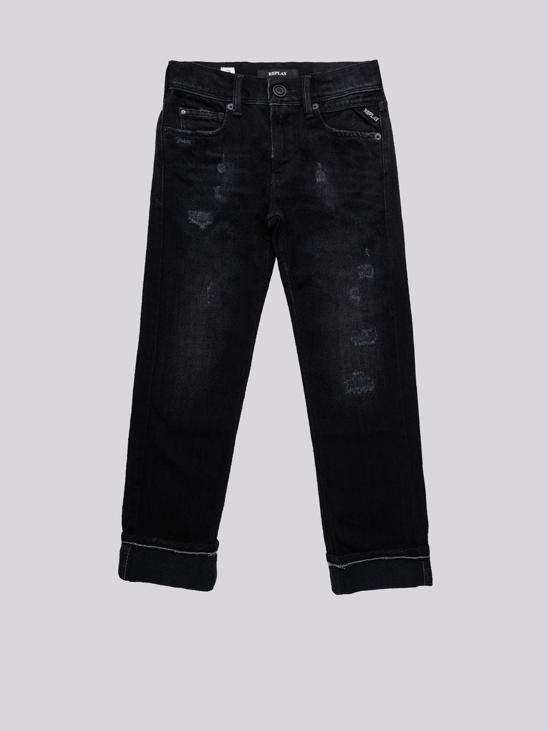 Mens black sales replay jeans