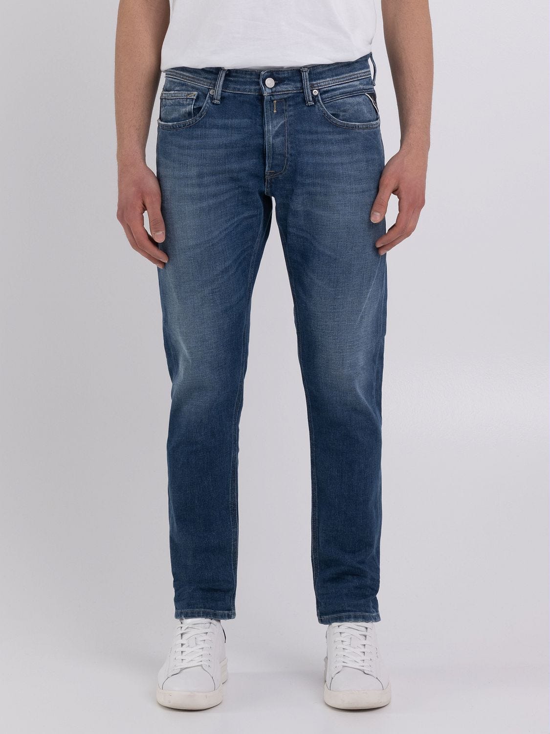 Jeans tapered cheap fit uomo