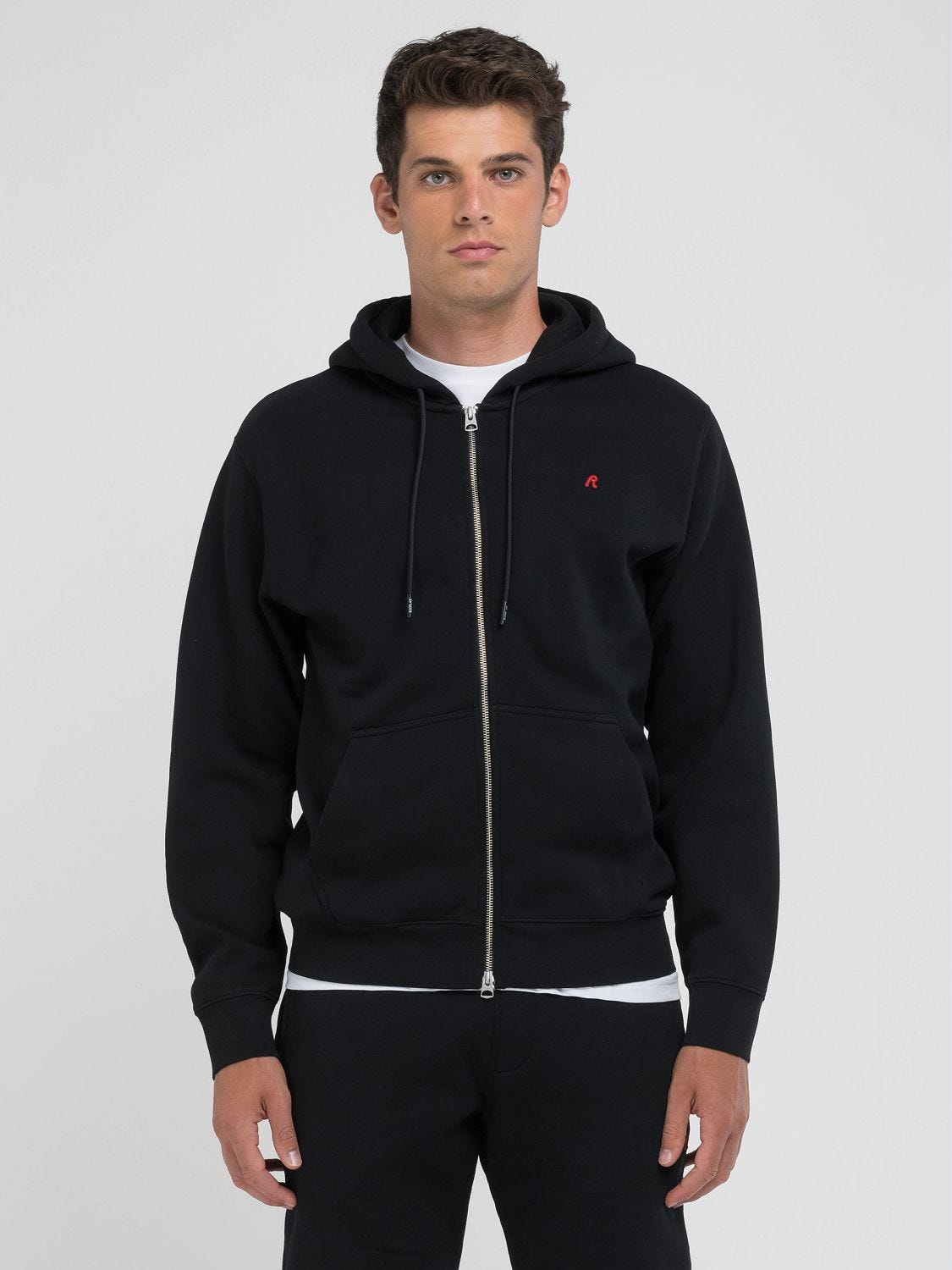 Replay zip hoodie best sale