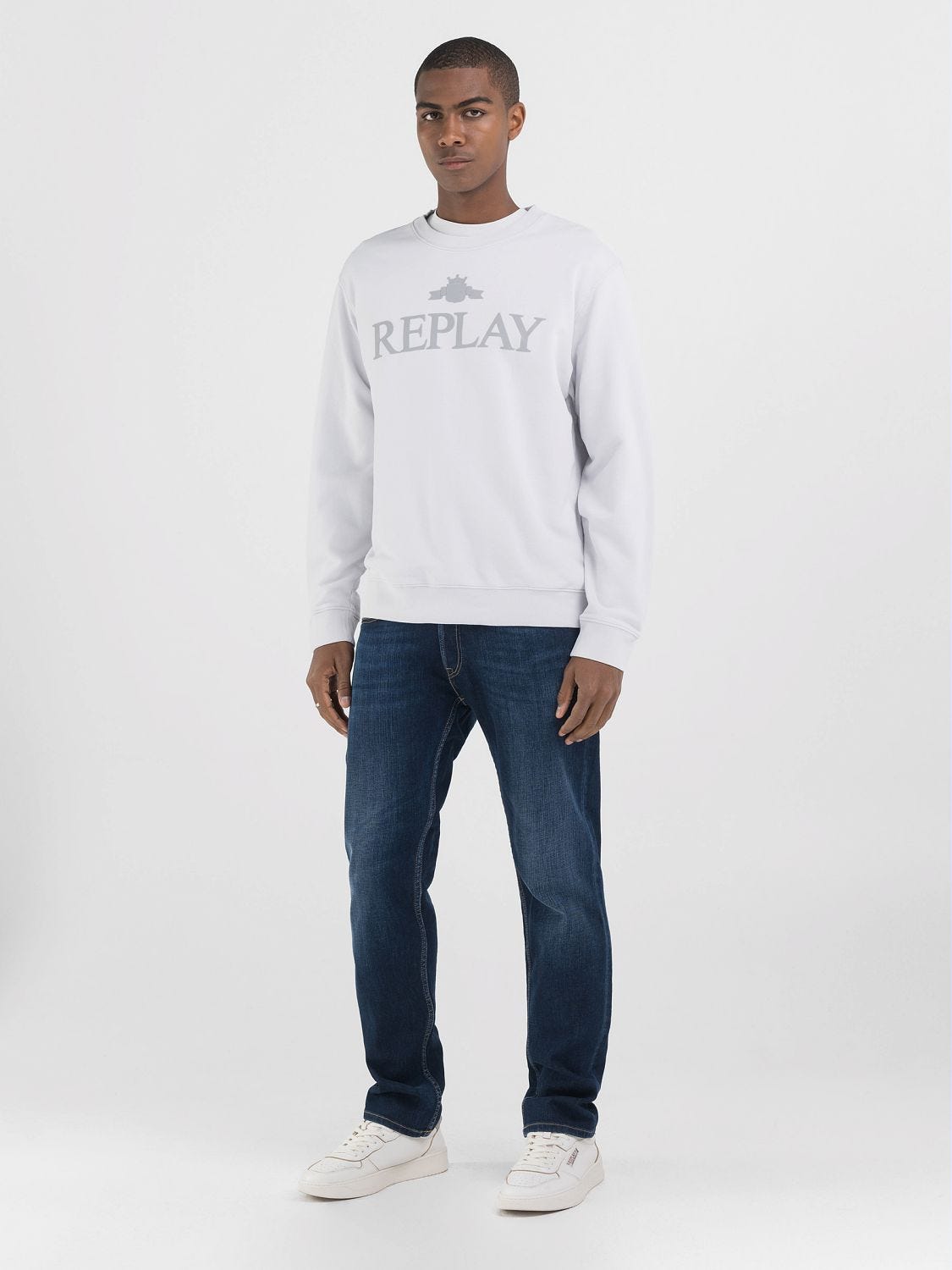 SWEATSHIRT WITH ARCHIVAL LOGO
