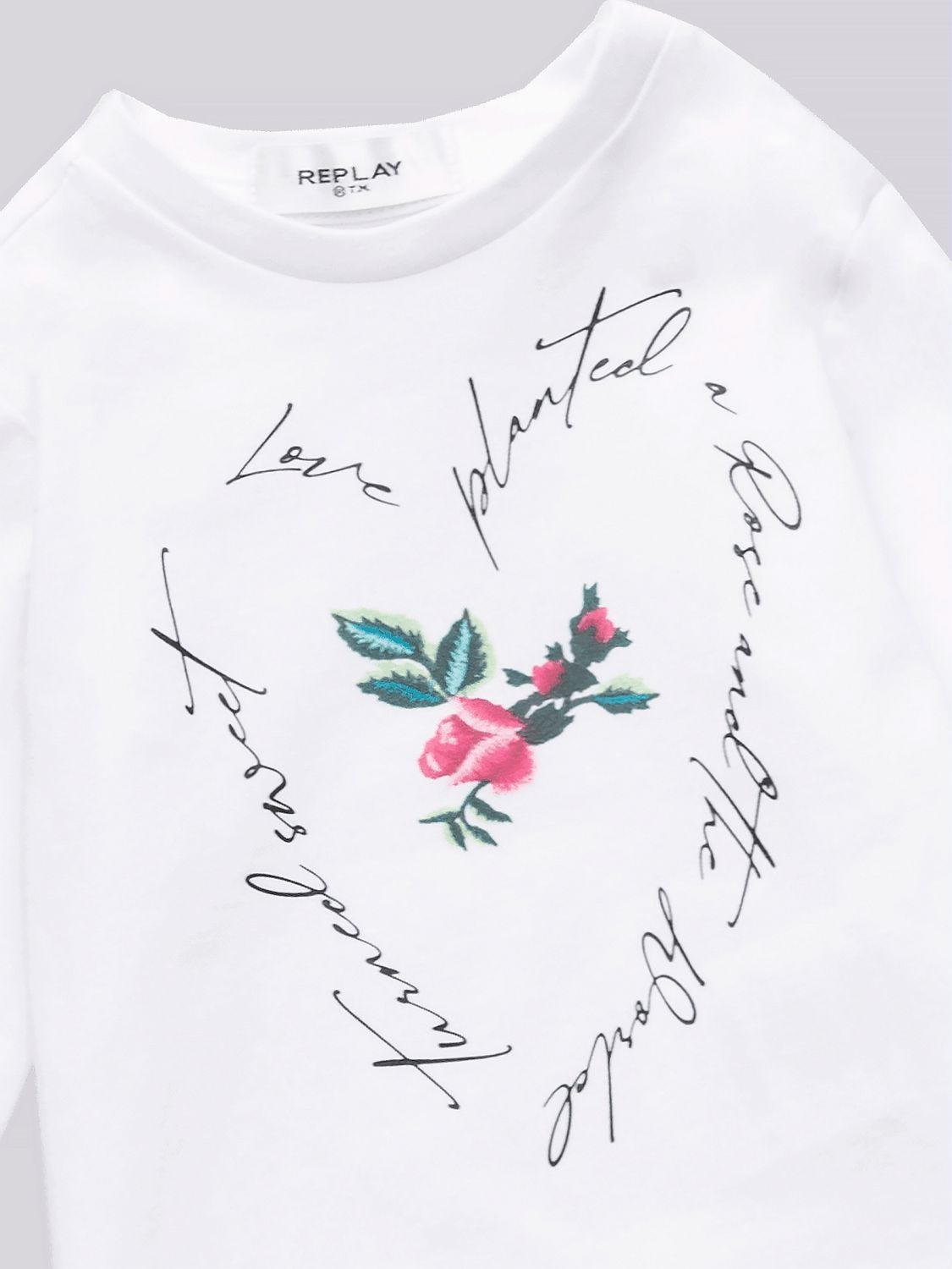 Rose top tee shirt