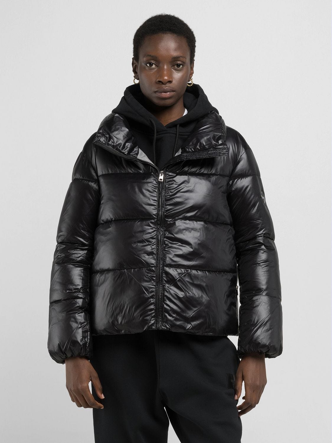 Replay padded jacket top