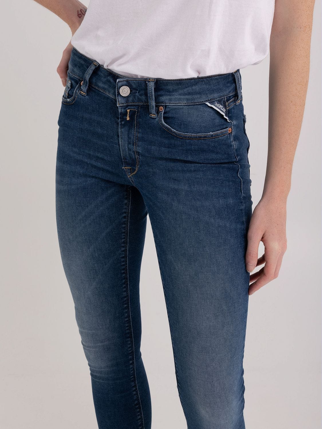 Skinny fit New Luz jeans