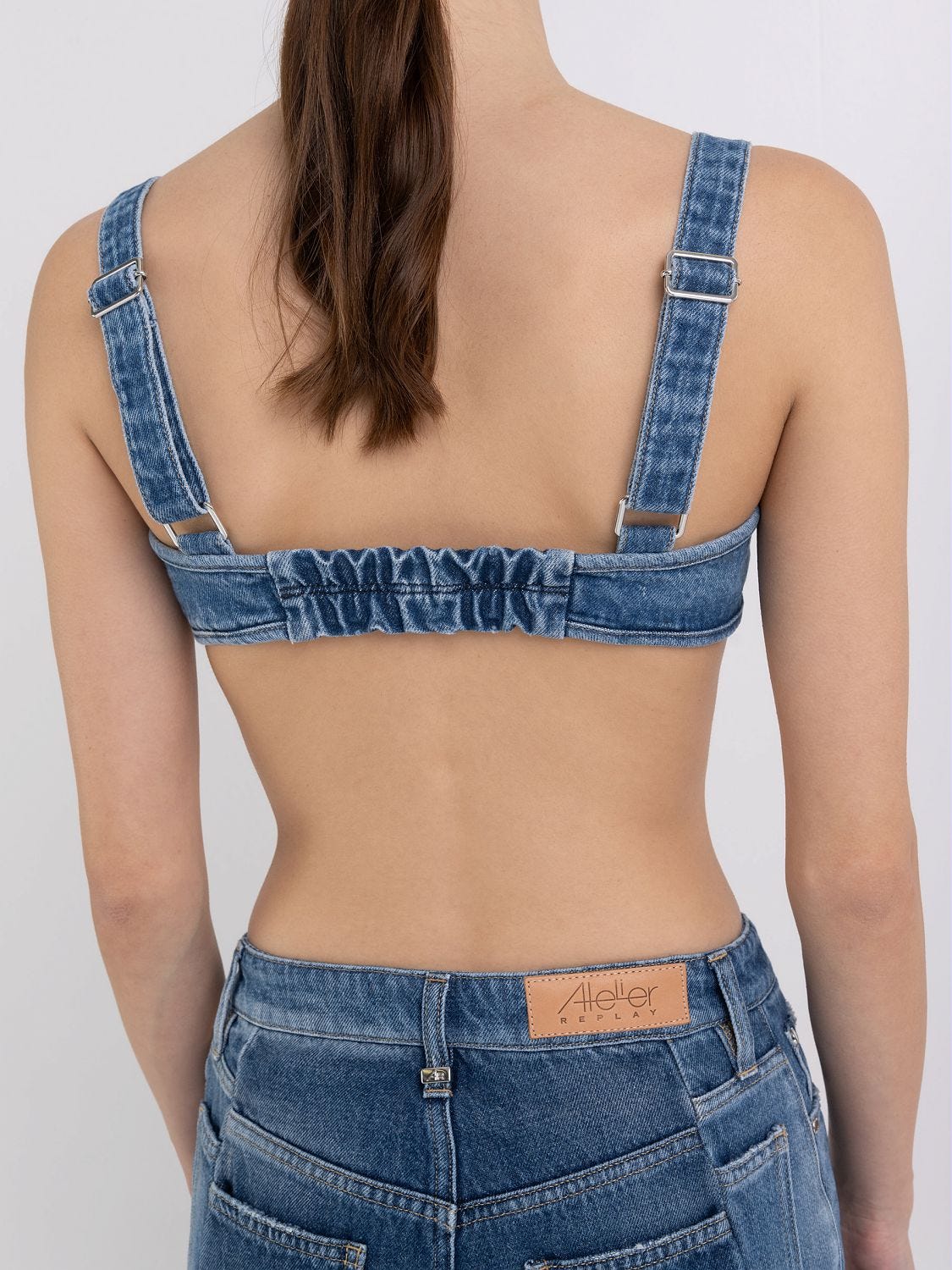 Replay on sale cropped jeans
