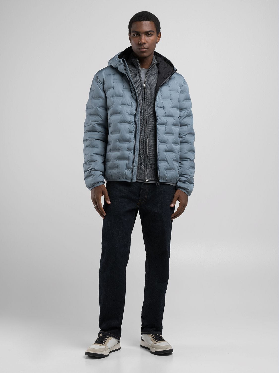 Full zip jacket no hood hot sale