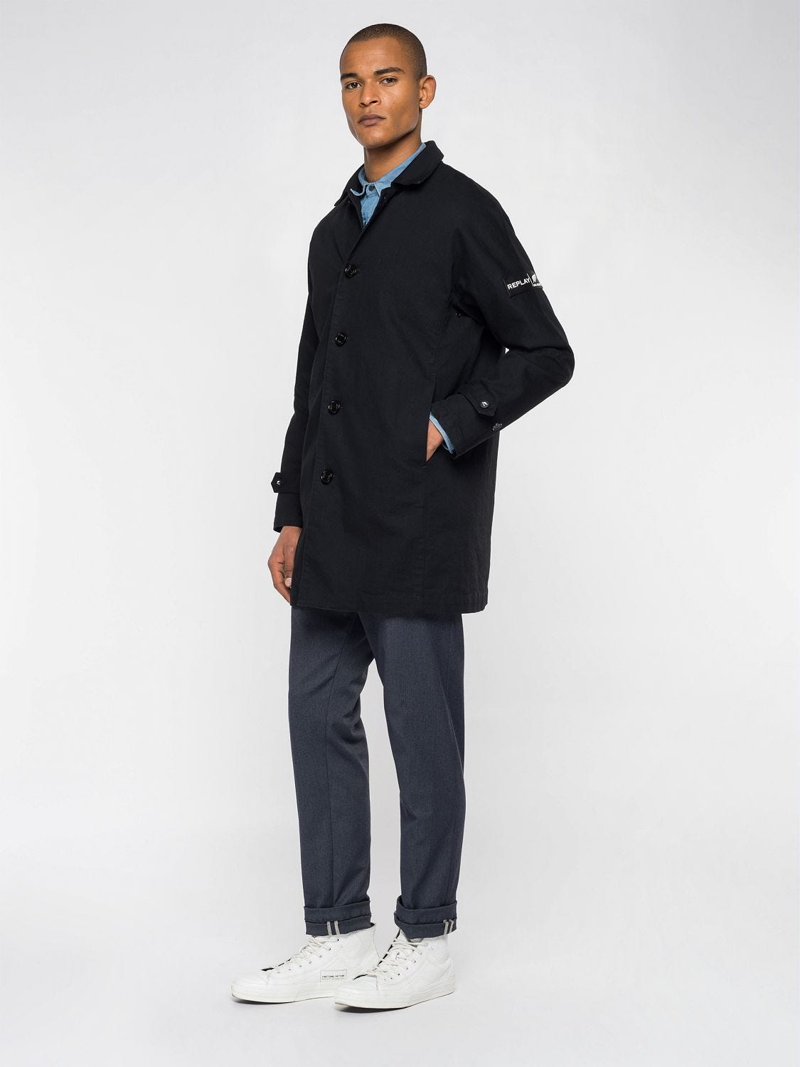 Replay coat hotsell
