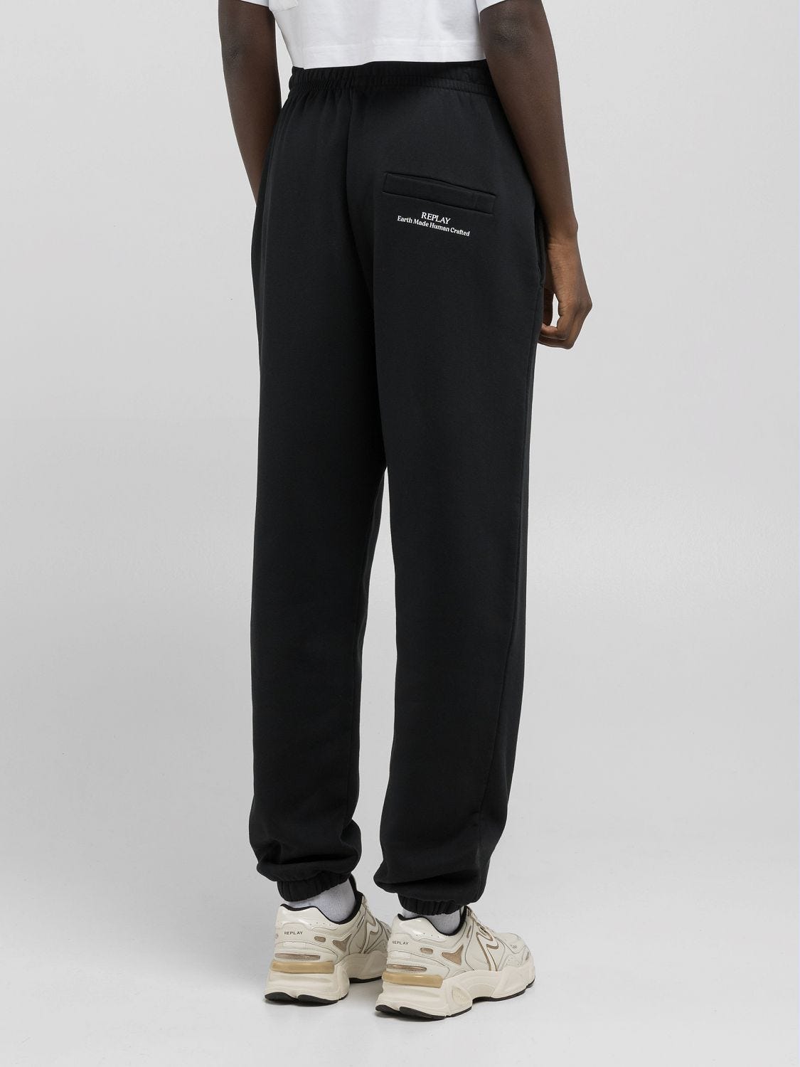 PLANET POWERED REGULAR FIT FLEECE JOGGERS