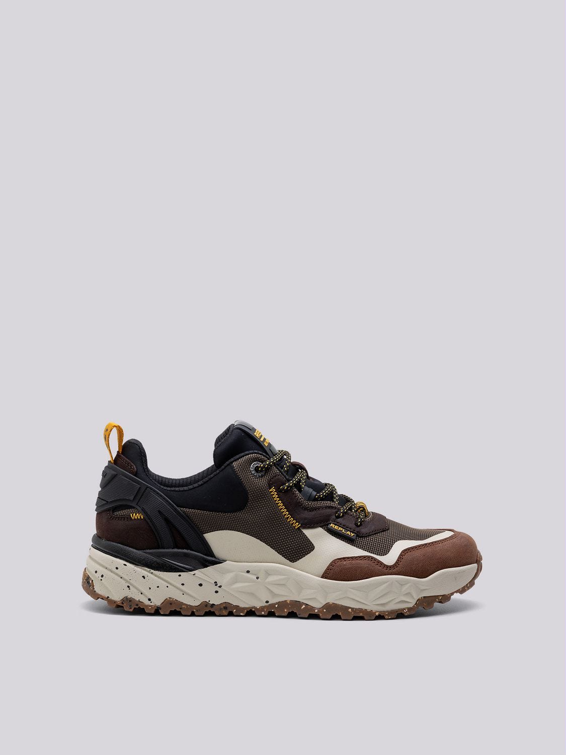TRAIL TYPE Y LACE UP SNEAKERS