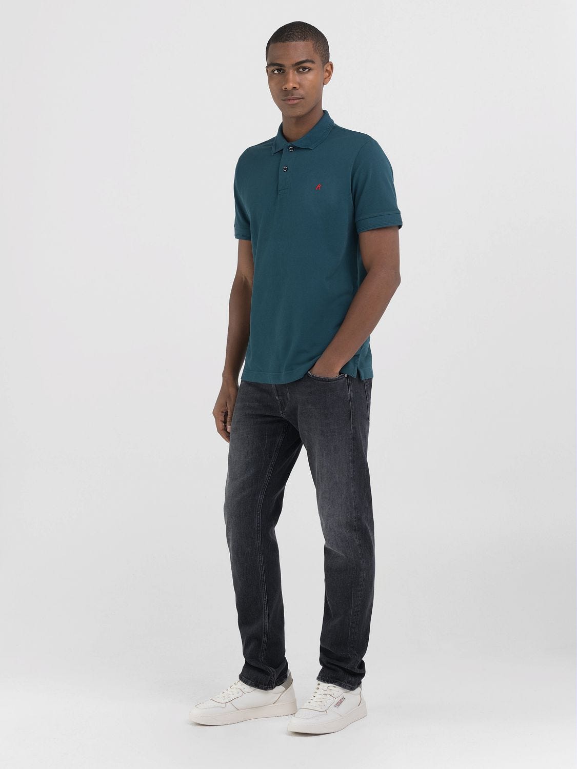 ORGANIC COTTON PIQUE POLO SHIRT