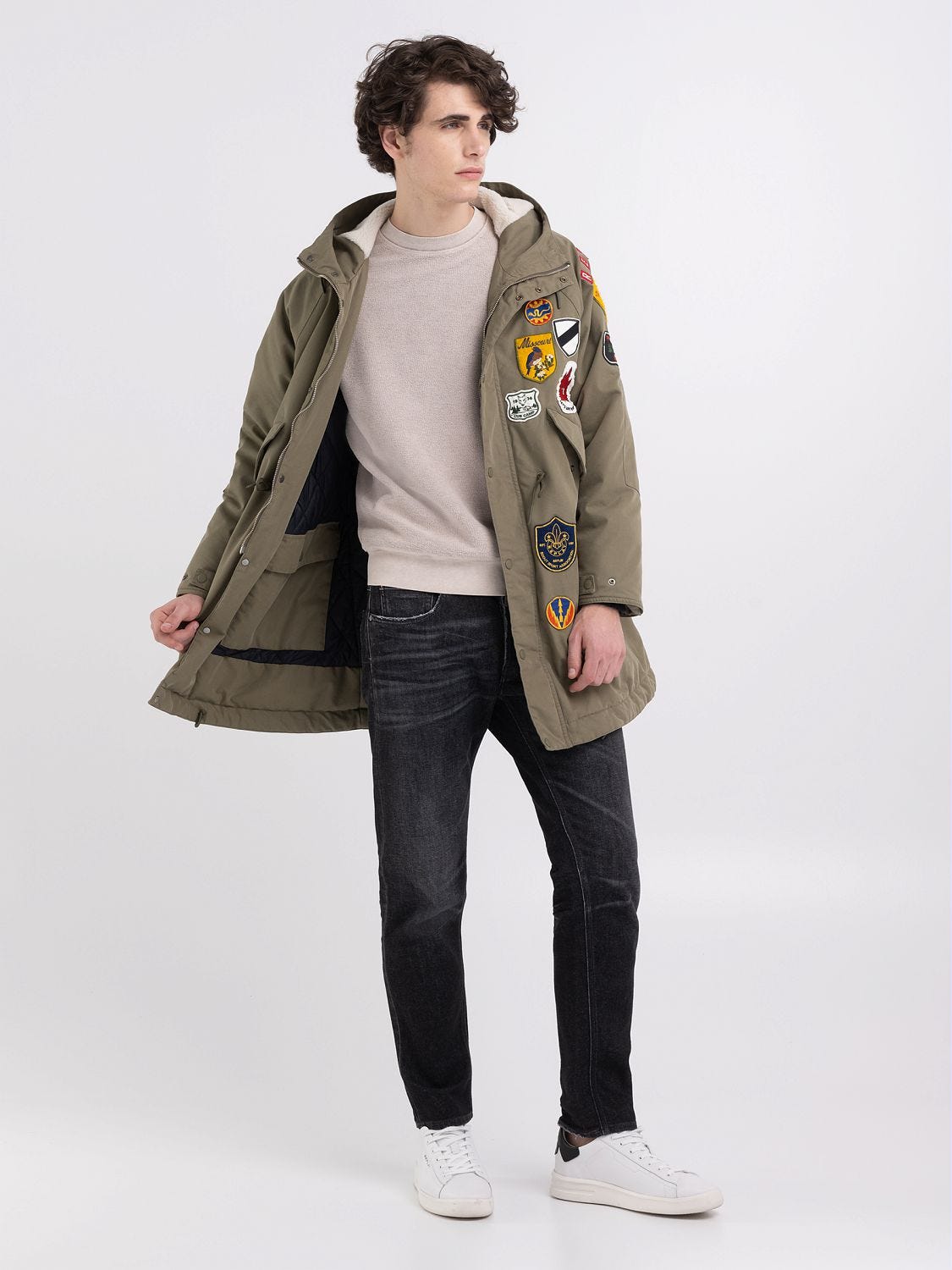 Jean parka outlet