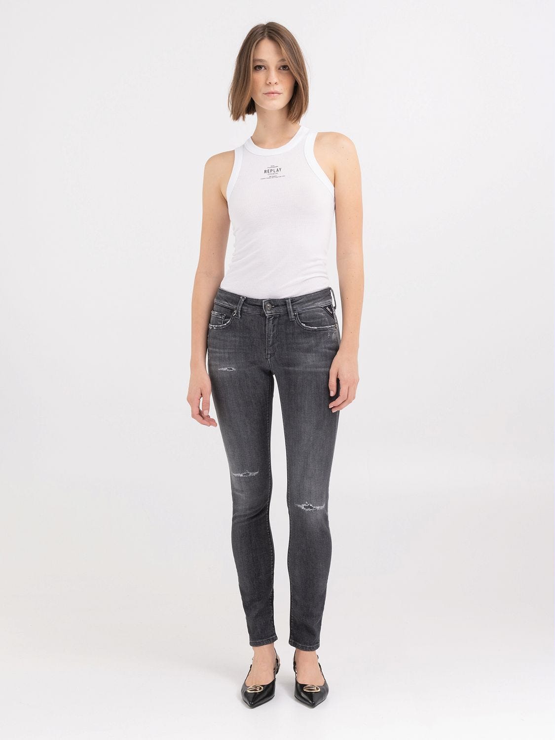 Replay luz ankle zip discount