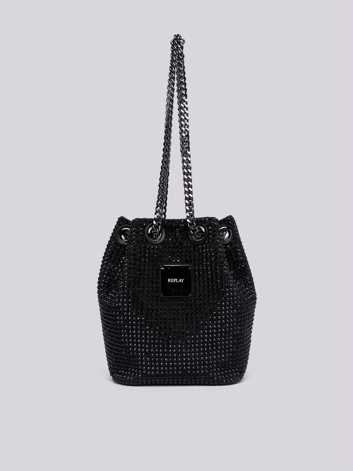 BUCKET BAG WITH STUDS